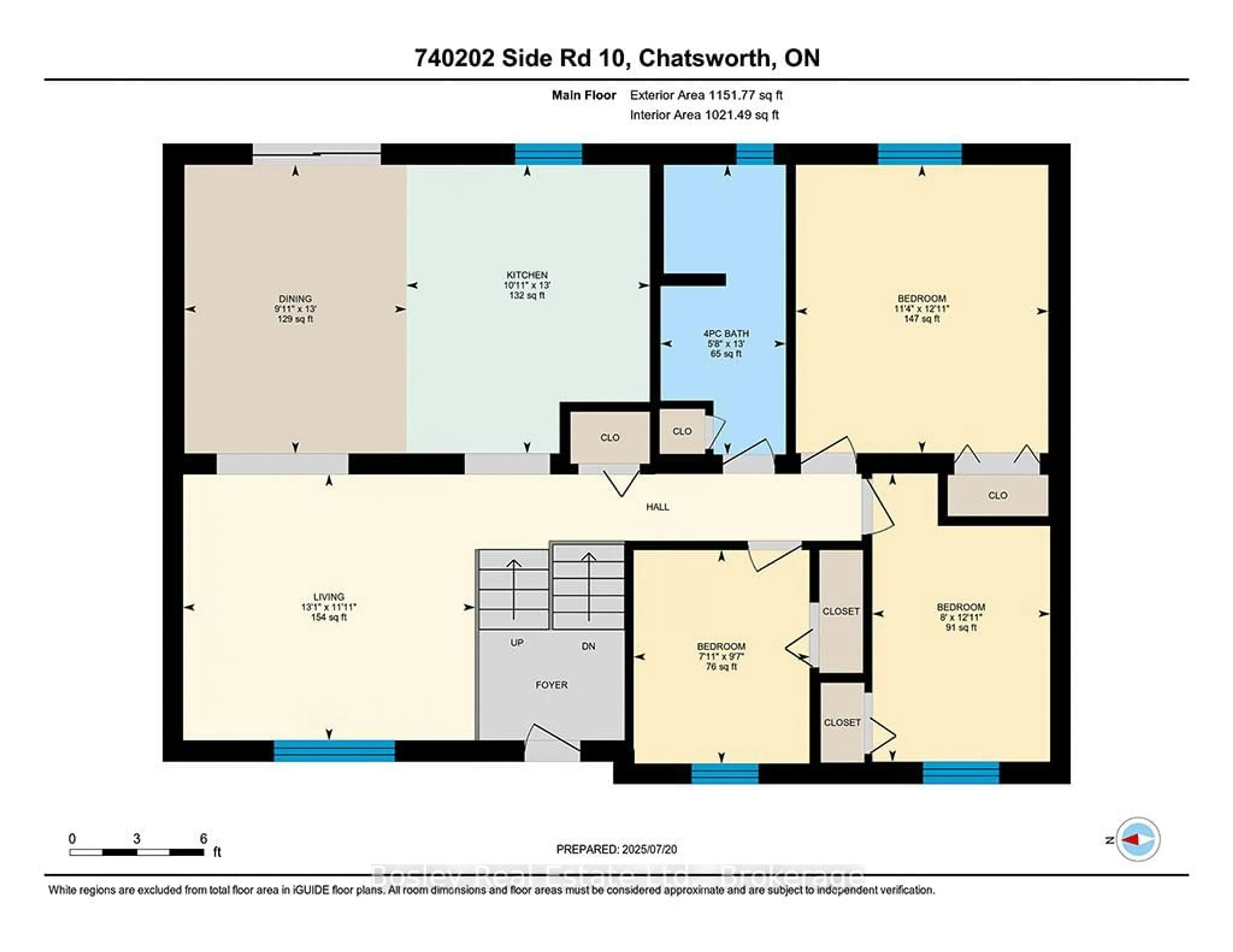 Floor plan for 740202 Sideroad 10 Sdrd, Chatsworth Ontario N0H 1R0