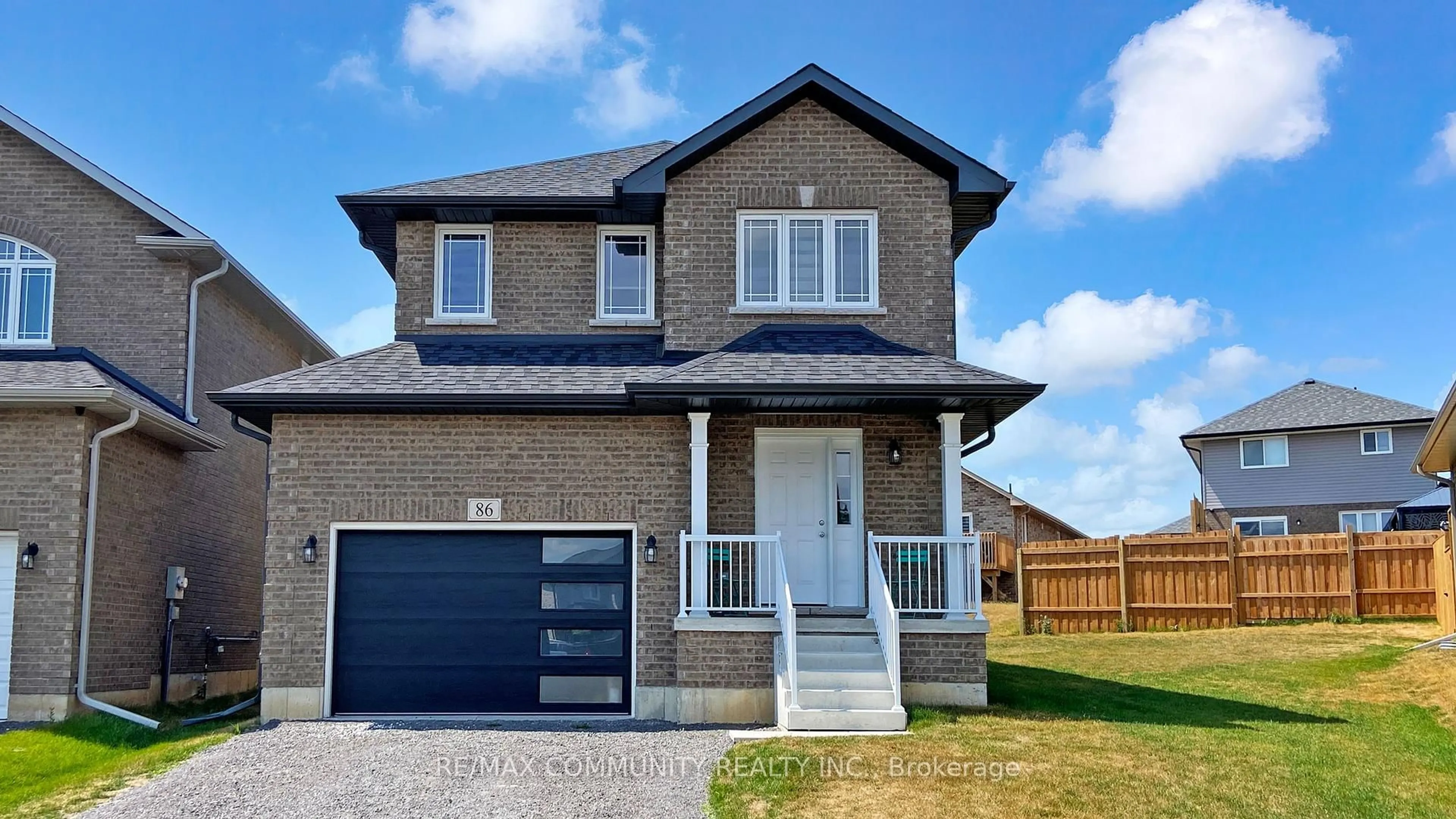 Home with brick exterior material, street for 86 Keeler Crt, Asphodel-Norwood Ontario K0L 2V0