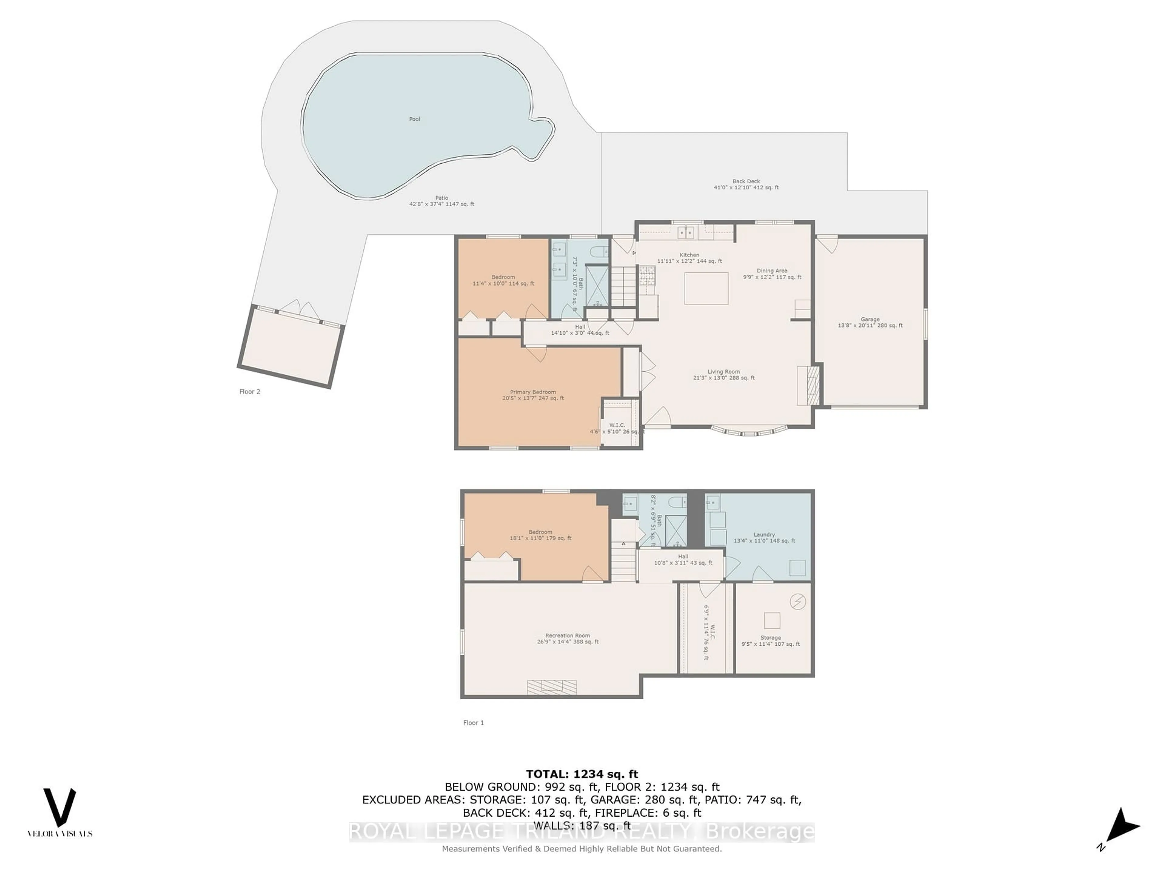 Floor plan for 102 RAILWAY Ave, Middlesex Centre Ontario N0L 1R0