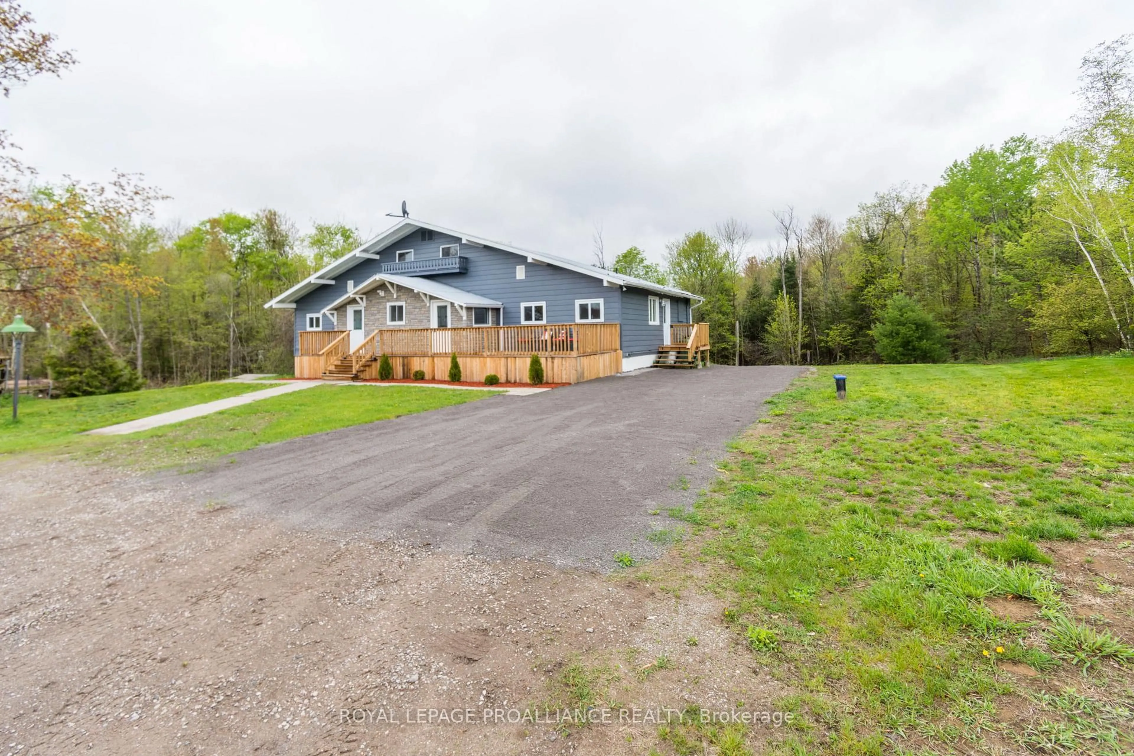 A pic from outside/outdoor area/front of a property/back of a property/a pic from drone, unknown for 23B Mother's Rd, Tweed Ontario K0K 3J0