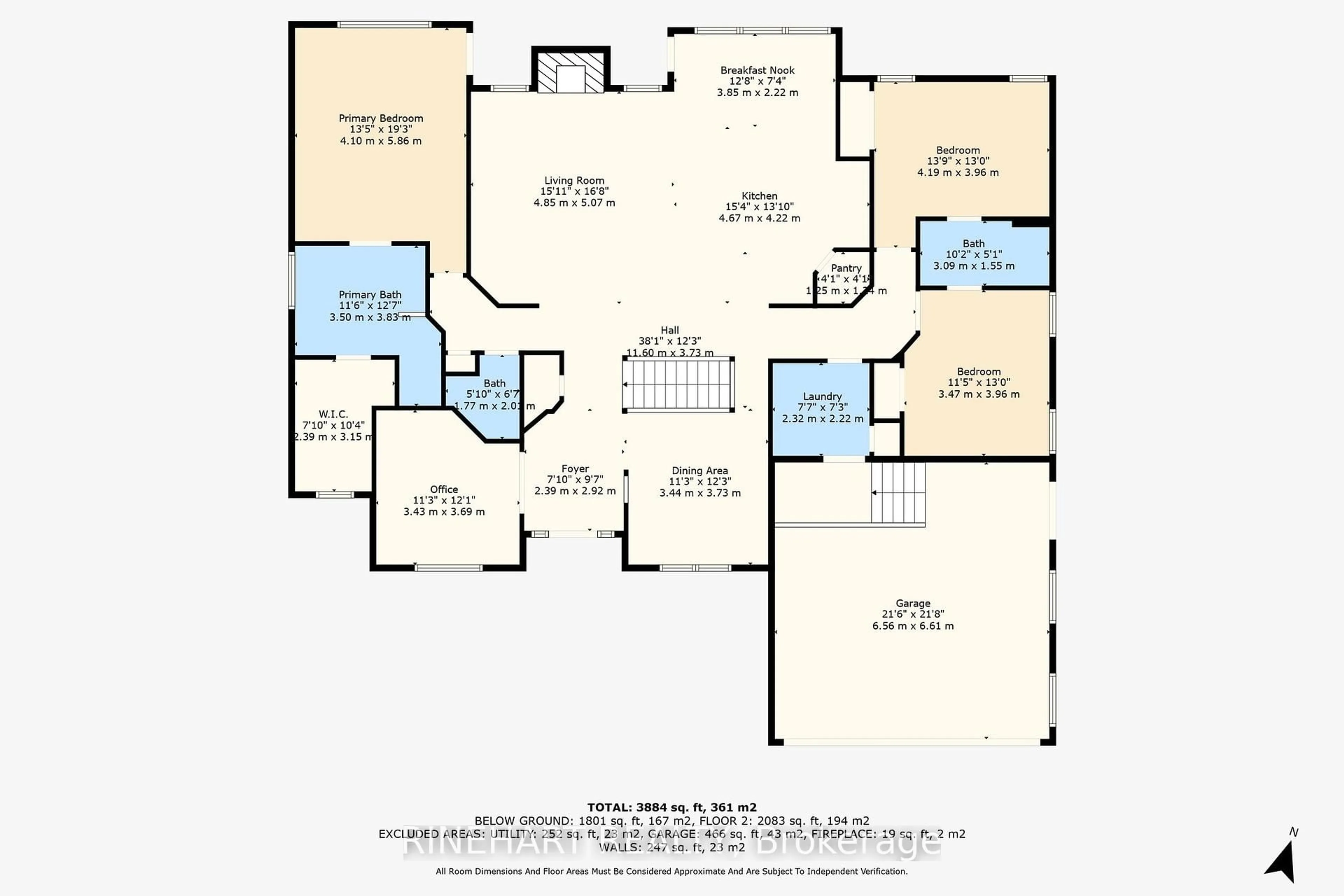 Floor plan for 6968 Clayton Walk, London South Ontario N6P 0B2