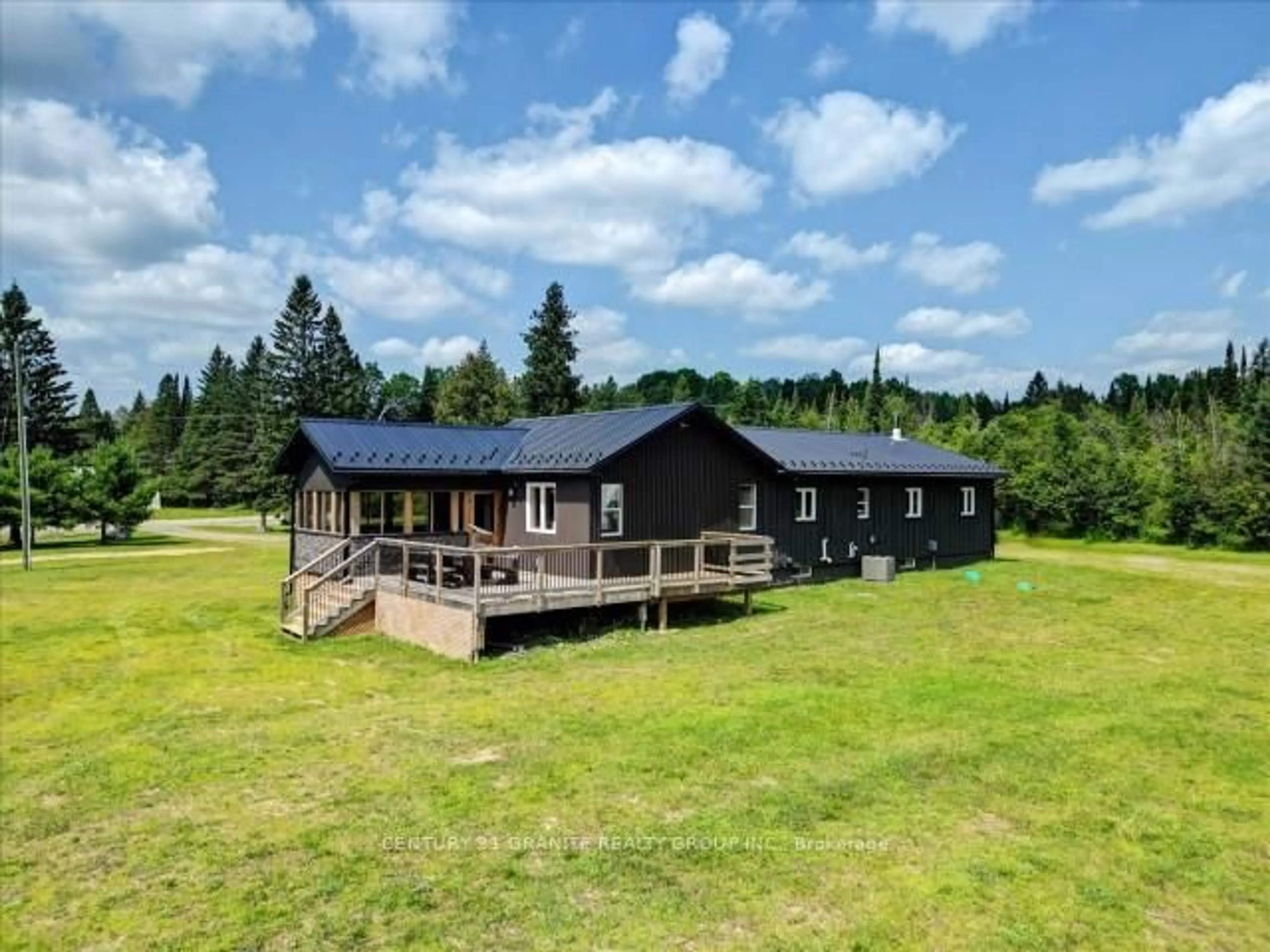 A pic from outside/outdoor area/front of a property/back of a property/a pic from drone, building for 32534 Highway 62, Maynooth Ontario K0L 2S0