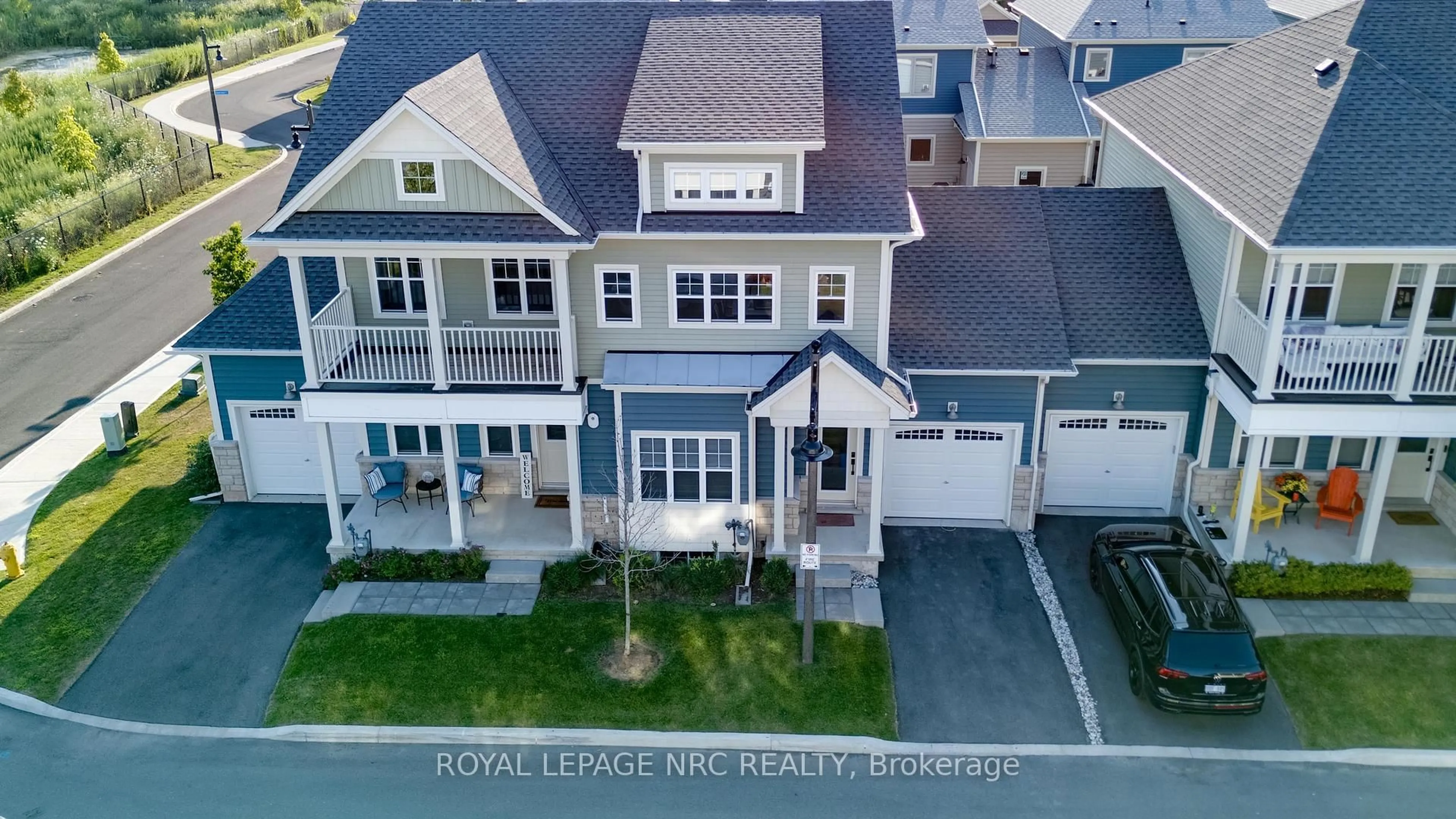 A pic from outside/outdoor area/front of a property/back of a property/a pic from drone, street for 12 SHORES Lane #B, Fort Erie Ontario L0S 1B0
