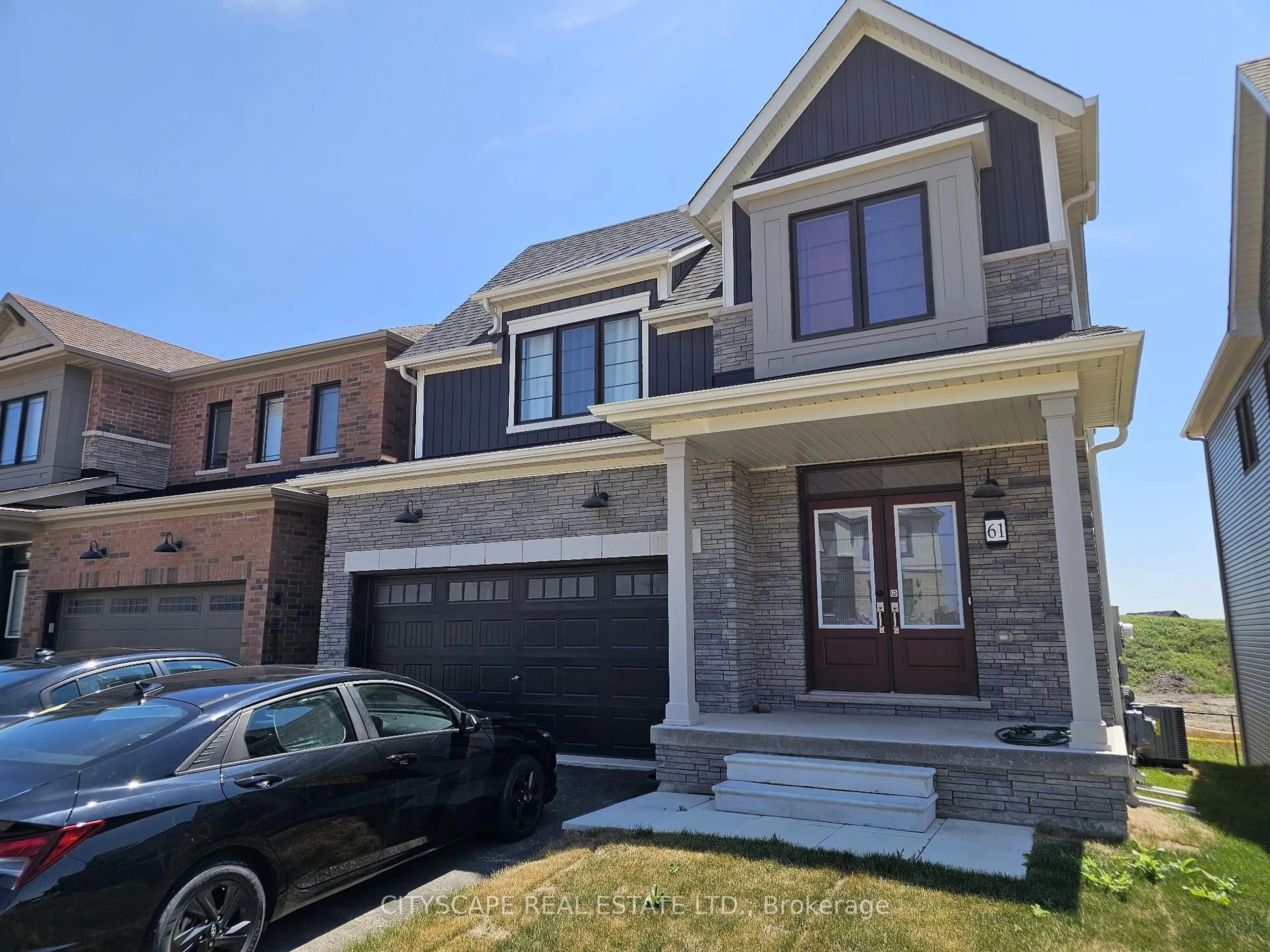 Home with brick exterior material, street for 61 Starboard Cres, Welland Ontario L3B 0M7