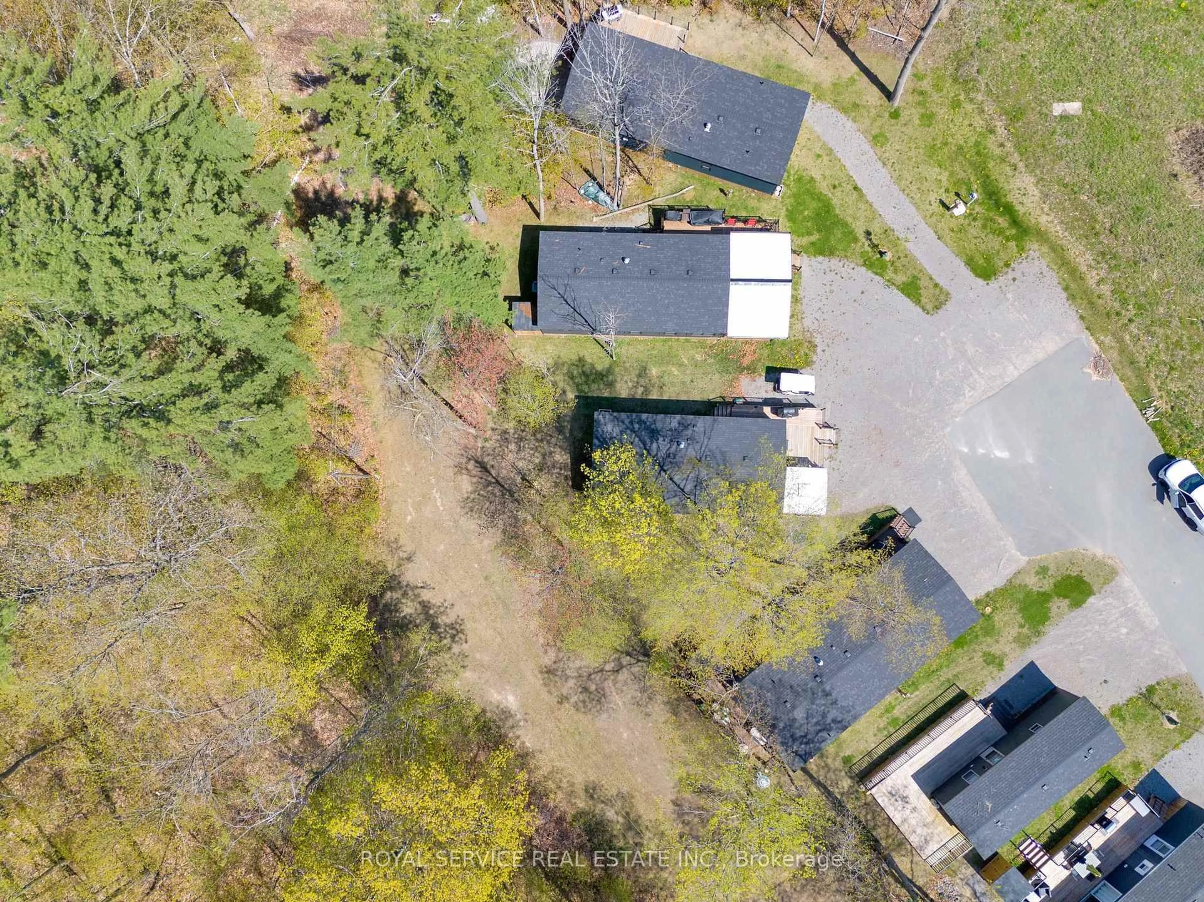 A pic from outside/outdoor area/front of a property/back of a property/a pic from drone, street for 1235 Villiers Line #66CH, Otonabee-South Monaghan Ontario K0L 2G0