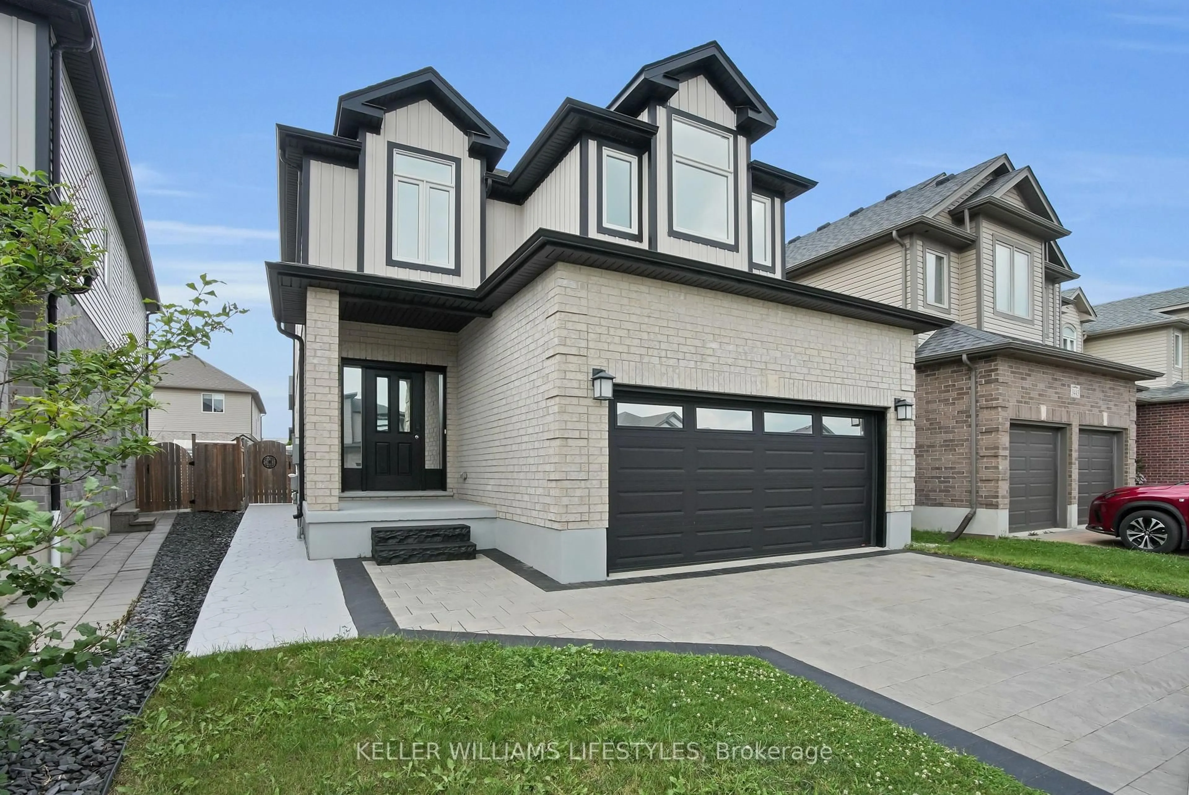 Home with brick exterior material, street for 3447 Georgeheriot Lane, London South Ontario N6L 0A5