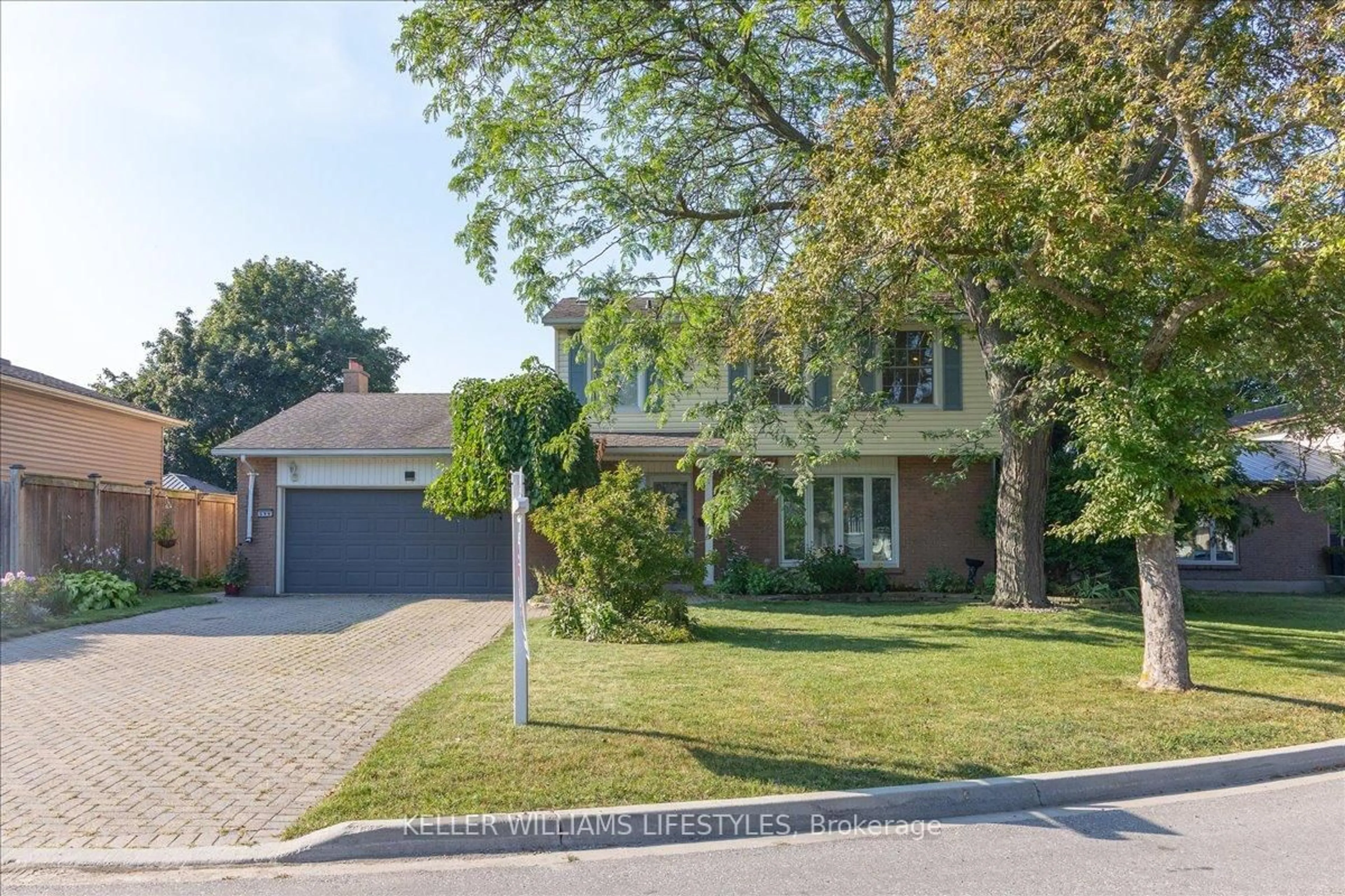 Home with brick exterior material, street for 596 FOX MILL Pl, London South Ontario N6J 2B2