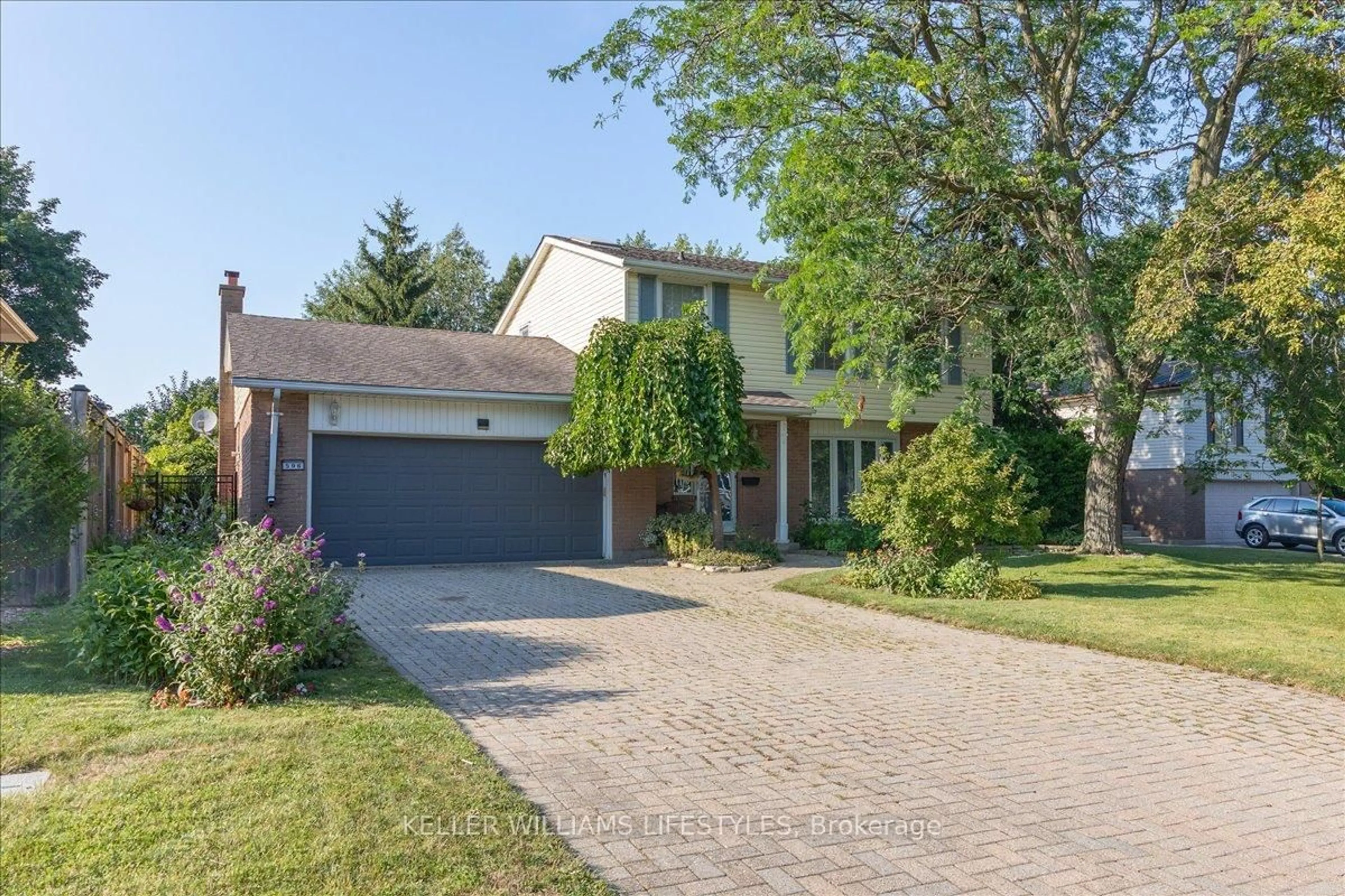Home with brick exterior material, street for 596 FOX MILL Pl, London South Ontario N6J 2B2