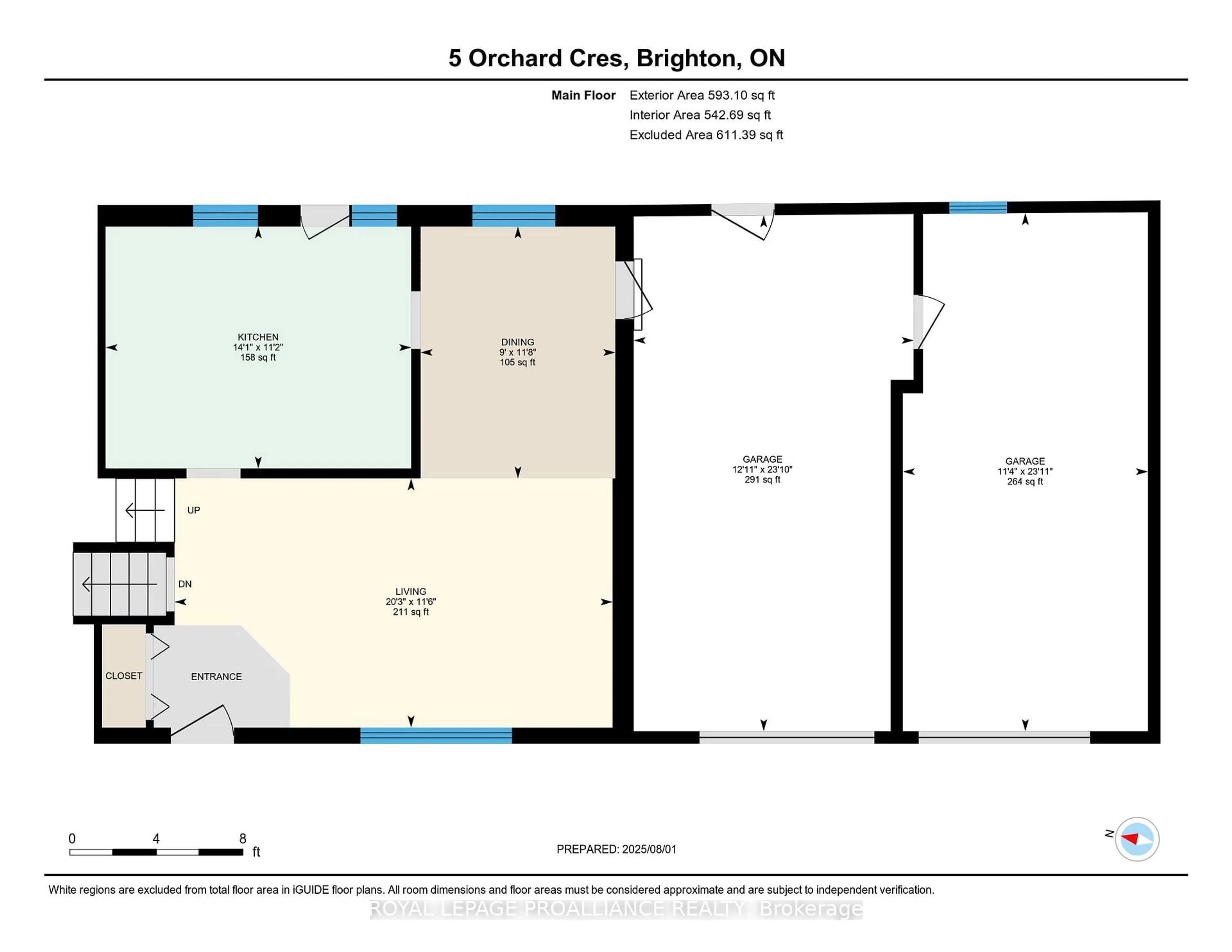 Floor plan for 5 Orchard Crescent Cres, Brighton Ontario K0K 1H0