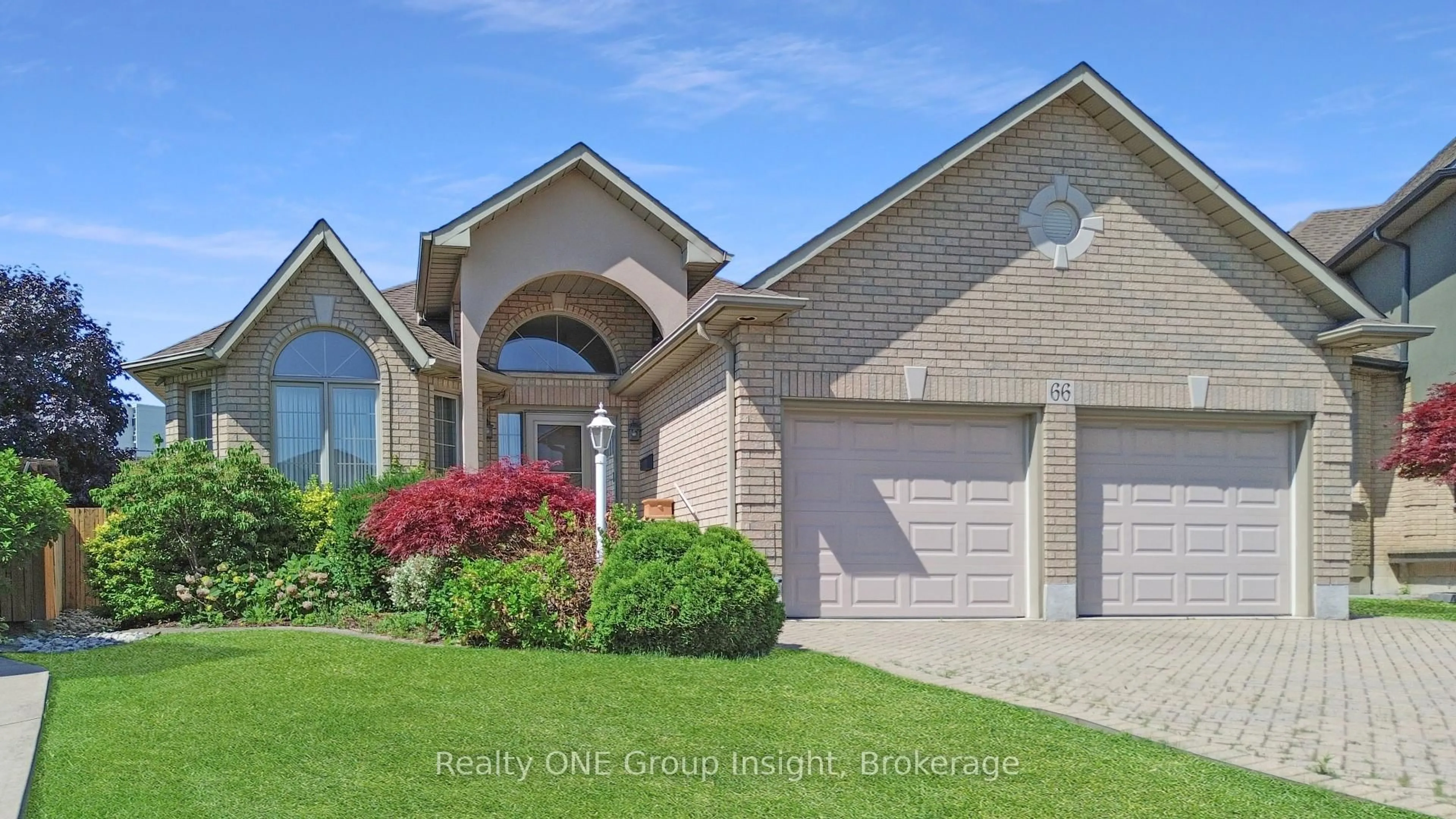 Home with brick exterior material, unknown for 66 Chelmsford Pl, Hamilton Ontario L8H 7T3