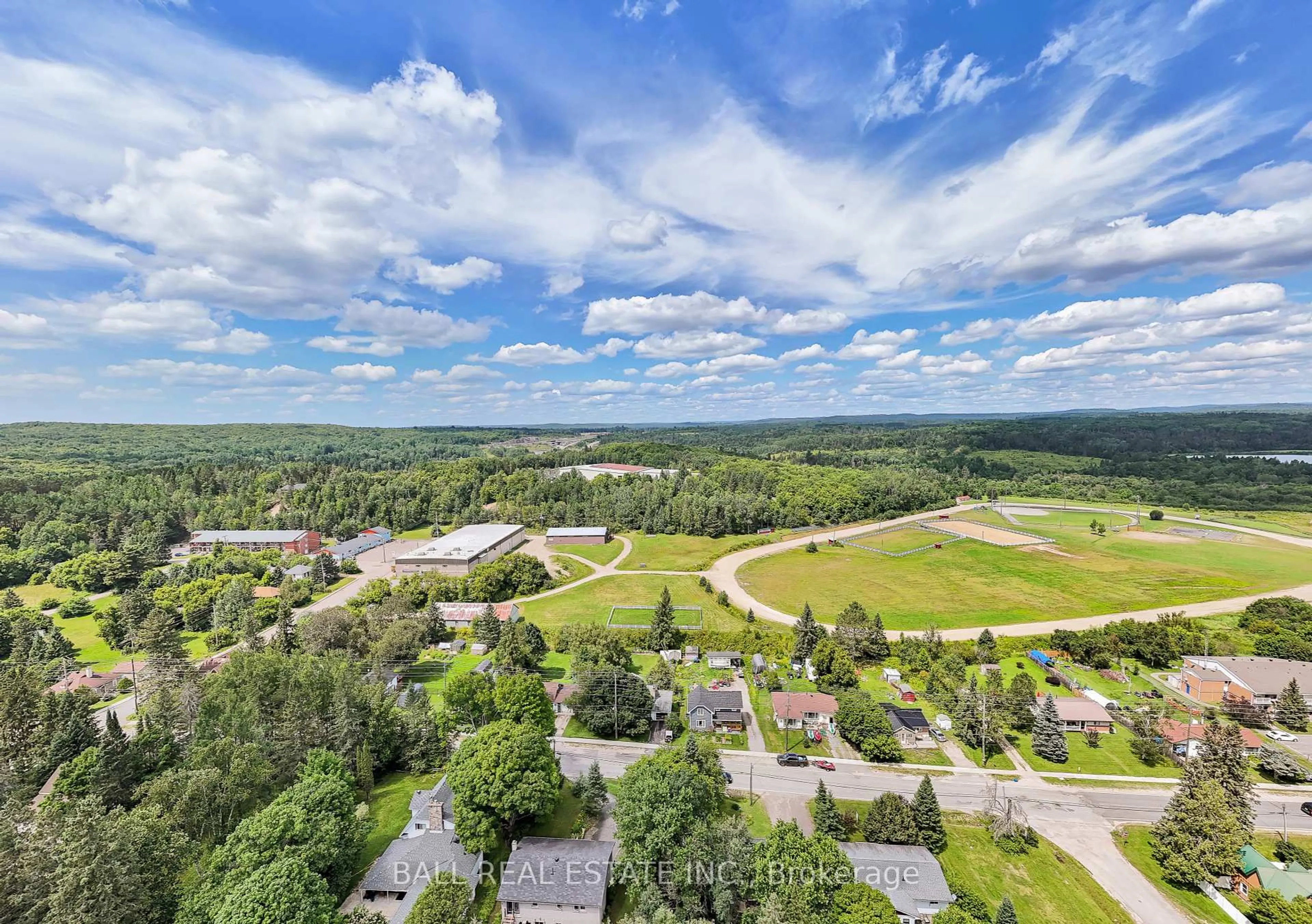 A pic from outside/outdoor area/front of a property/back of a property/a pic from drone, water/lake/river/ocean view for 230 Yonge St, Burk's Falls Ontario P0A 1C0