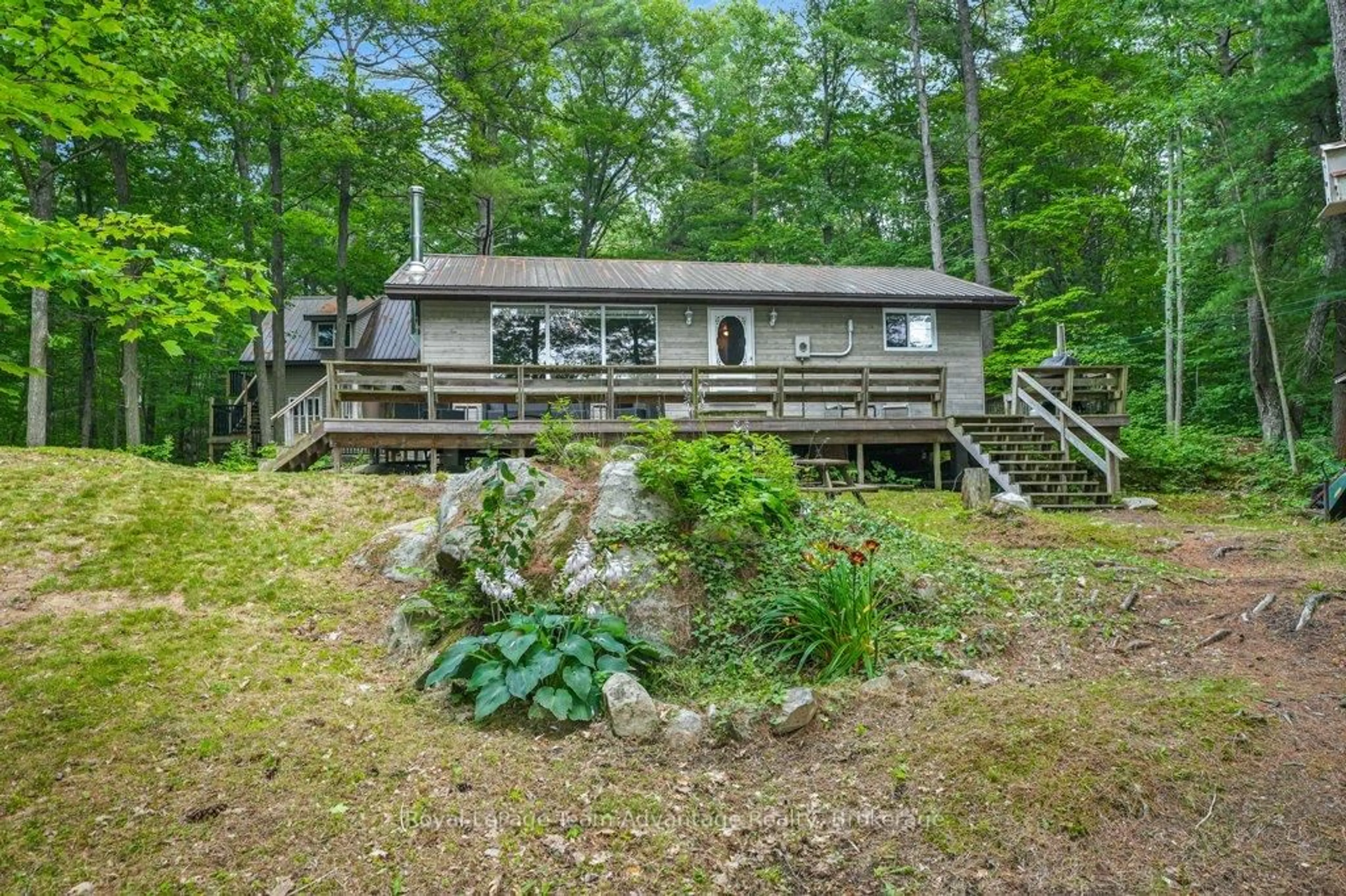 Patio, water/lake/river/ocean view for Lot 8 Harris Lake Water, Parry Sound Remote Area Ontario P0G 1K0