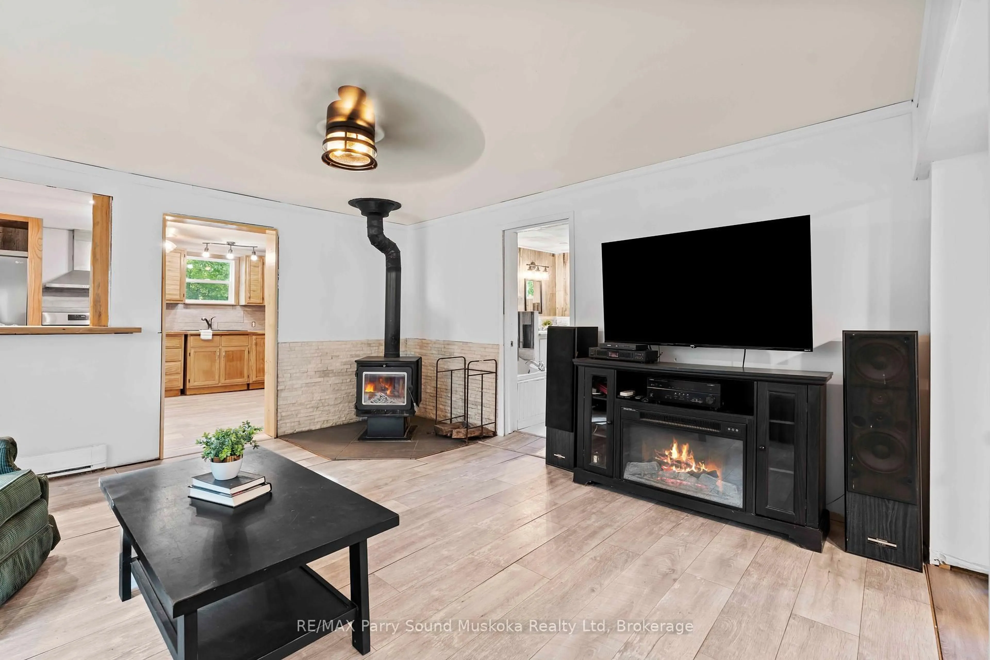 Home theater for 288 Rankin Lake Rd, Seguin Ontario P2A 2W8