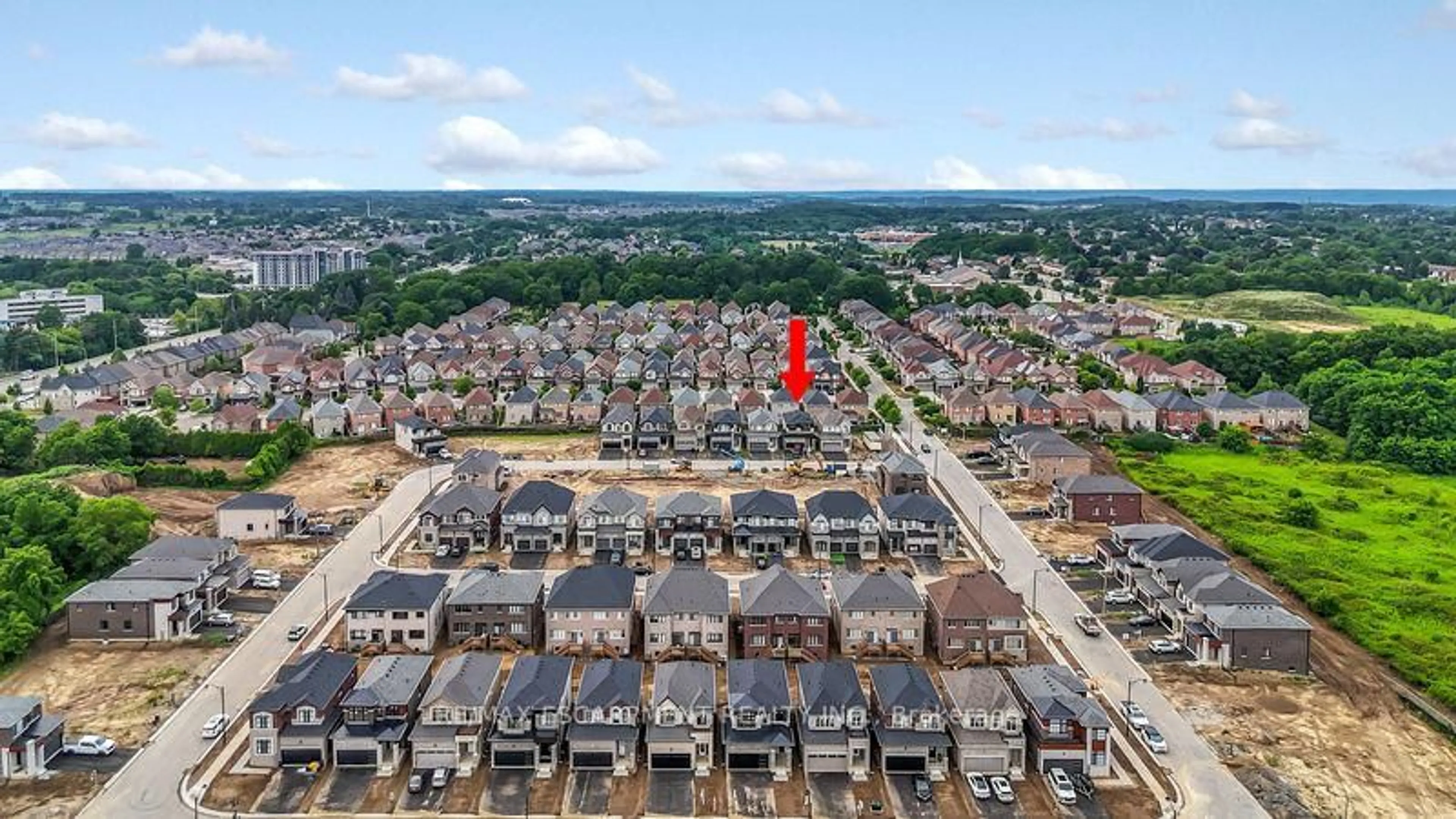 A pic from outside/outdoor area/front of a property/back of a property/a pic from drone, city buildings view from balcony for 12 Shady Oaks Tr, Hamilton Ontario L9B 0E9