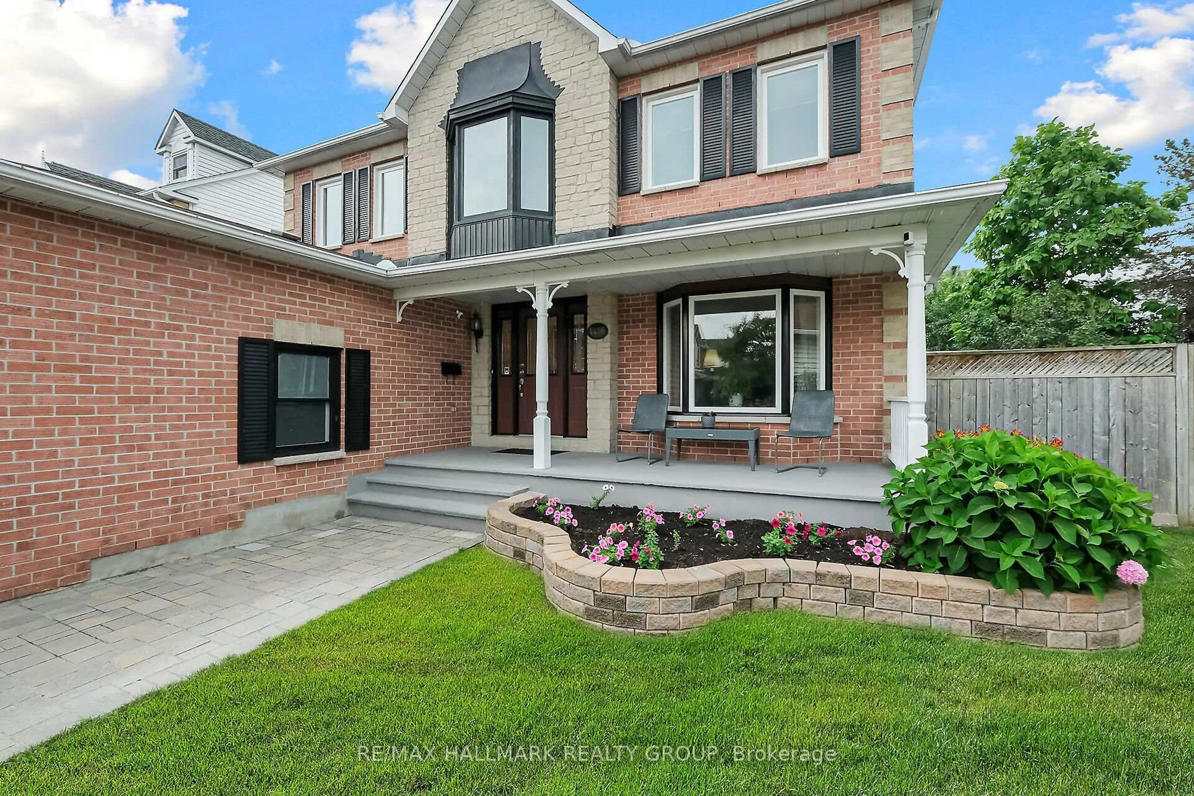 Home with brick exterior material, street for 1416 Montresor Way, Orleans Ontario K4A 3C5