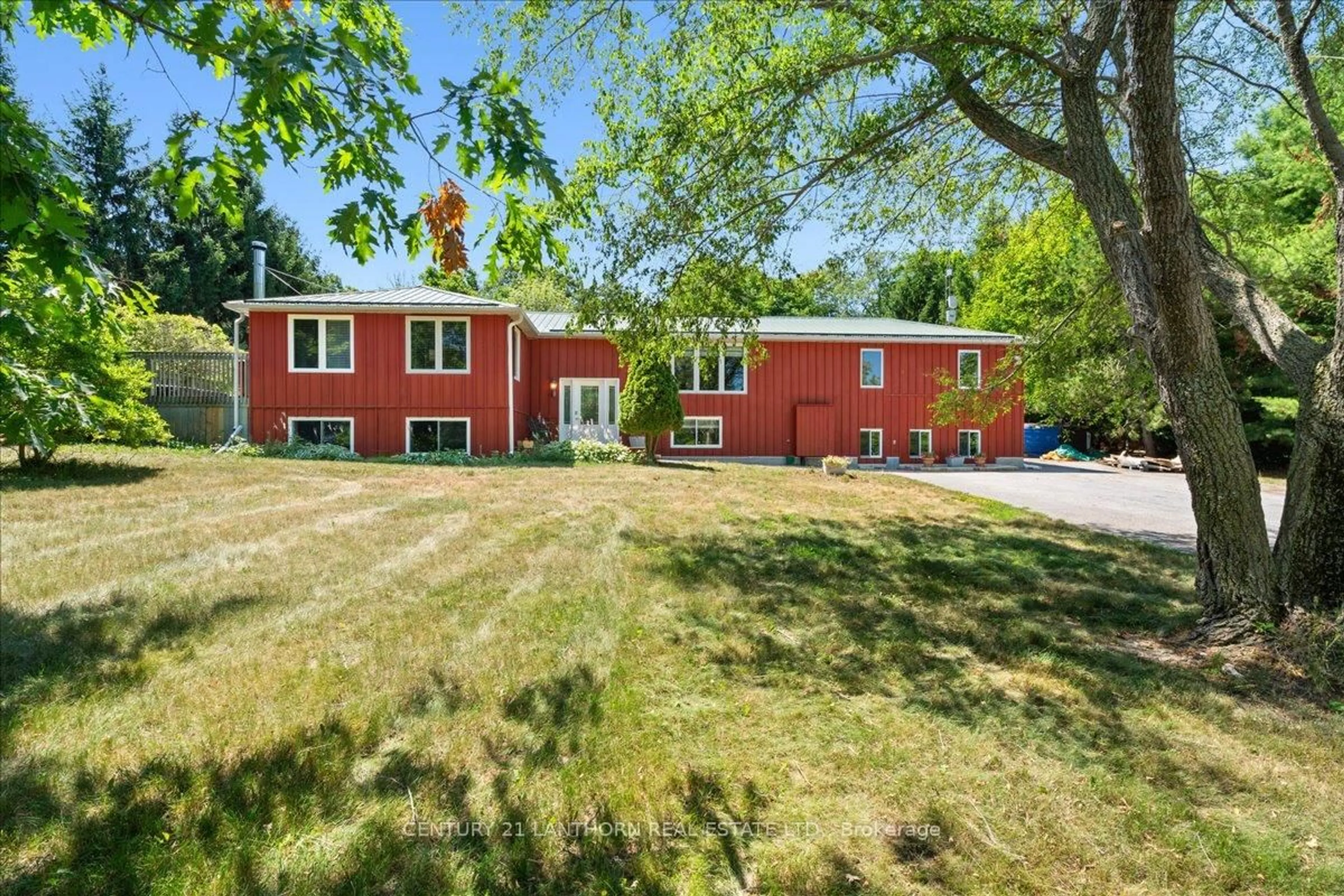 A pic from outside/outdoor area/front of a property/back of a property/a pic from drone, street for 1207 Shannon Rd, Prince Edward County Ontario K0K 2T0