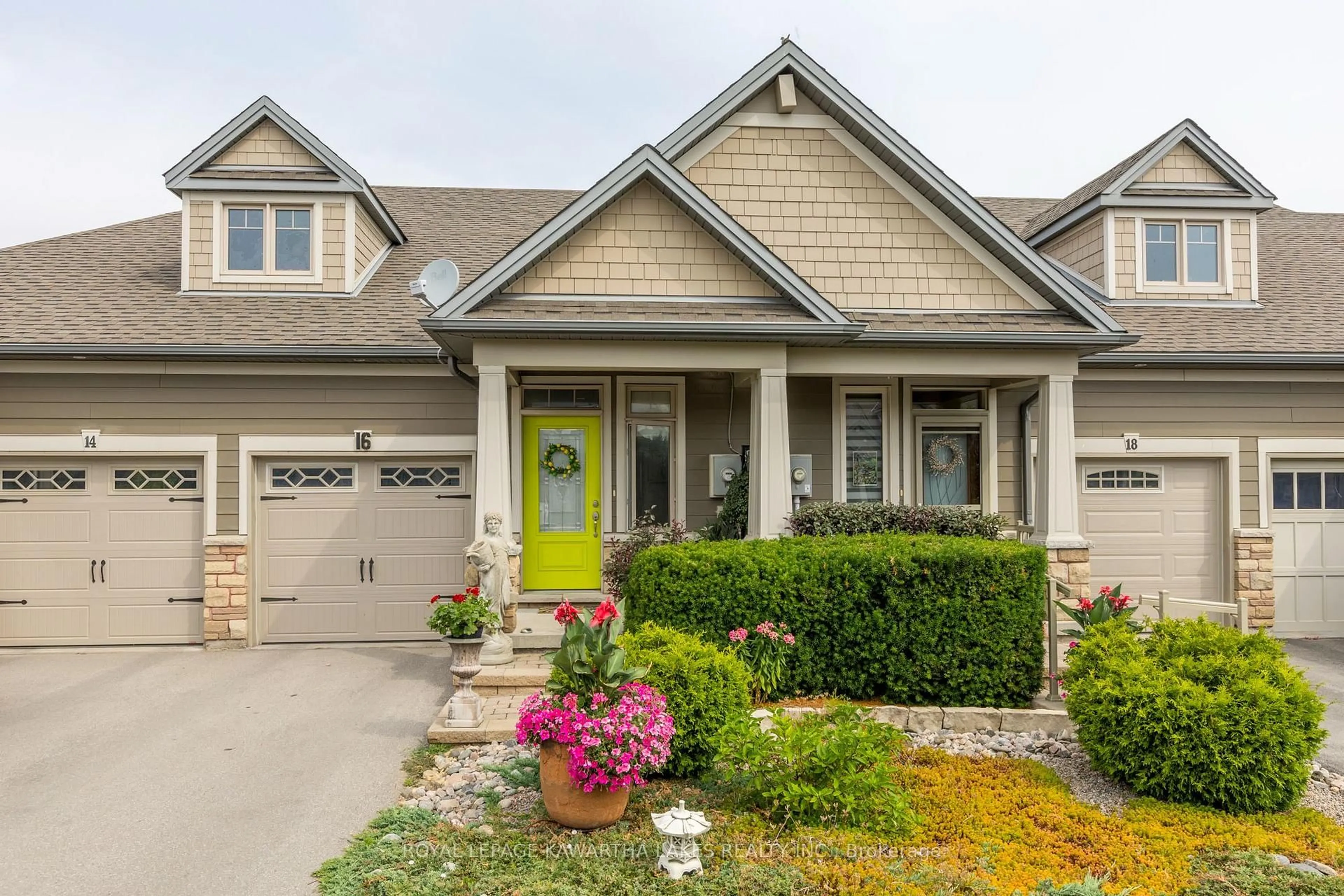 Home with brick exterior material, street for 16 Chadwin Dr, Kawartha Lakes Ontario K9V 0E9