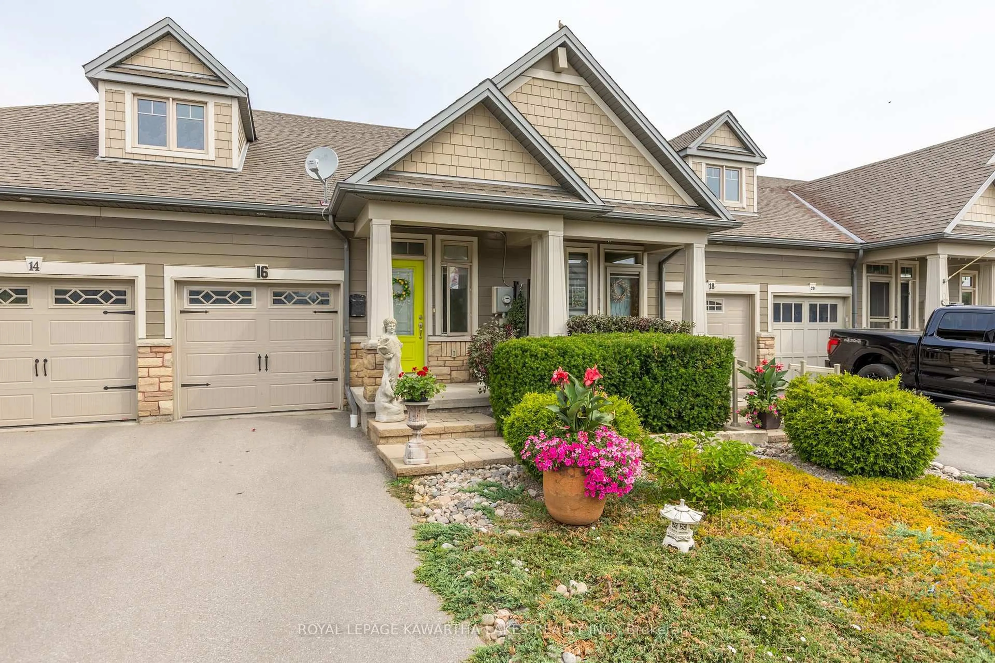 Home with brick exterior material, street for 16 Chadwin Dr, Kawartha Lakes Ontario K9V 0E9