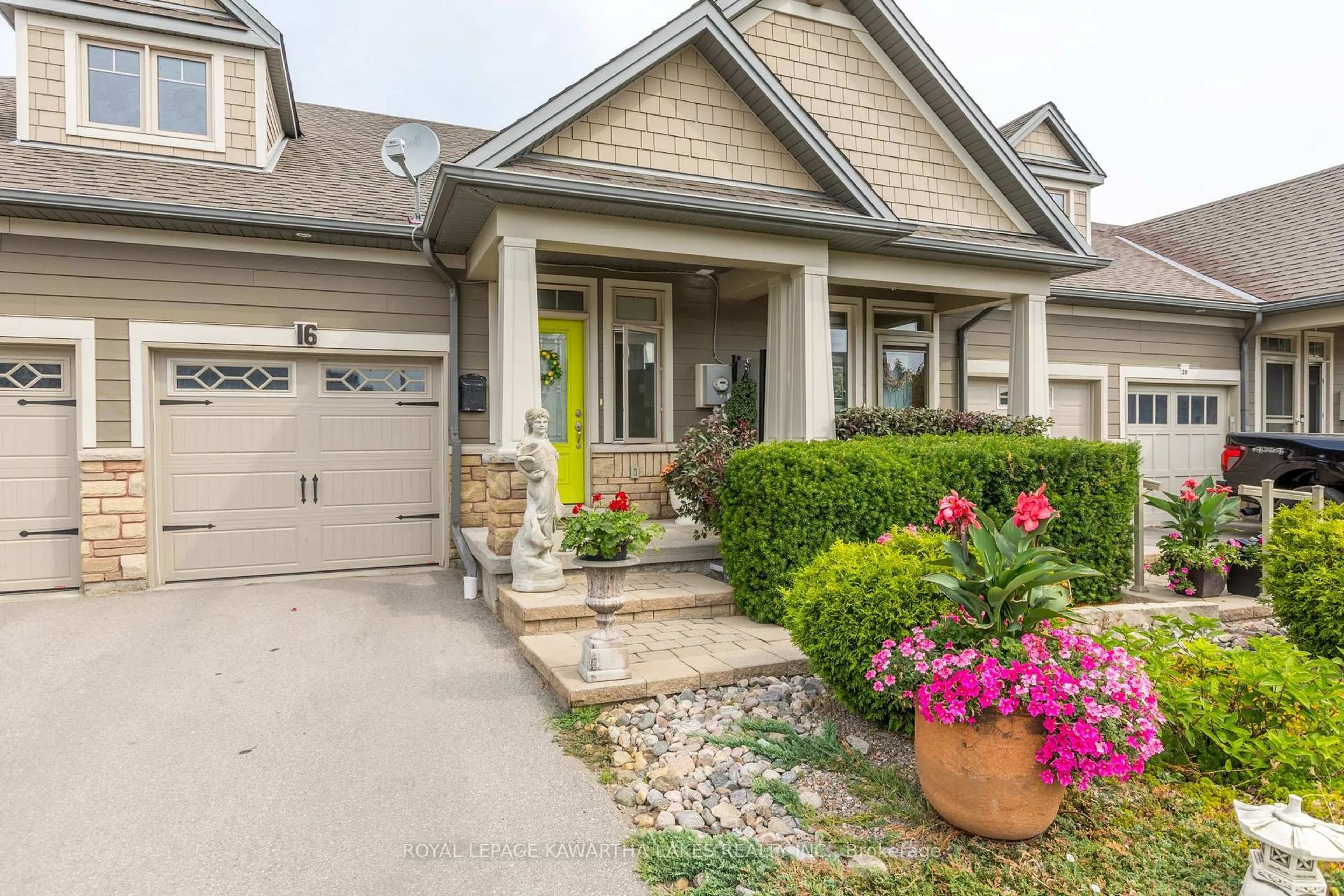 Home with brick exterior material, street for 16 Chadwin Dr, Kawartha Lakes Ontario K9V 0E9