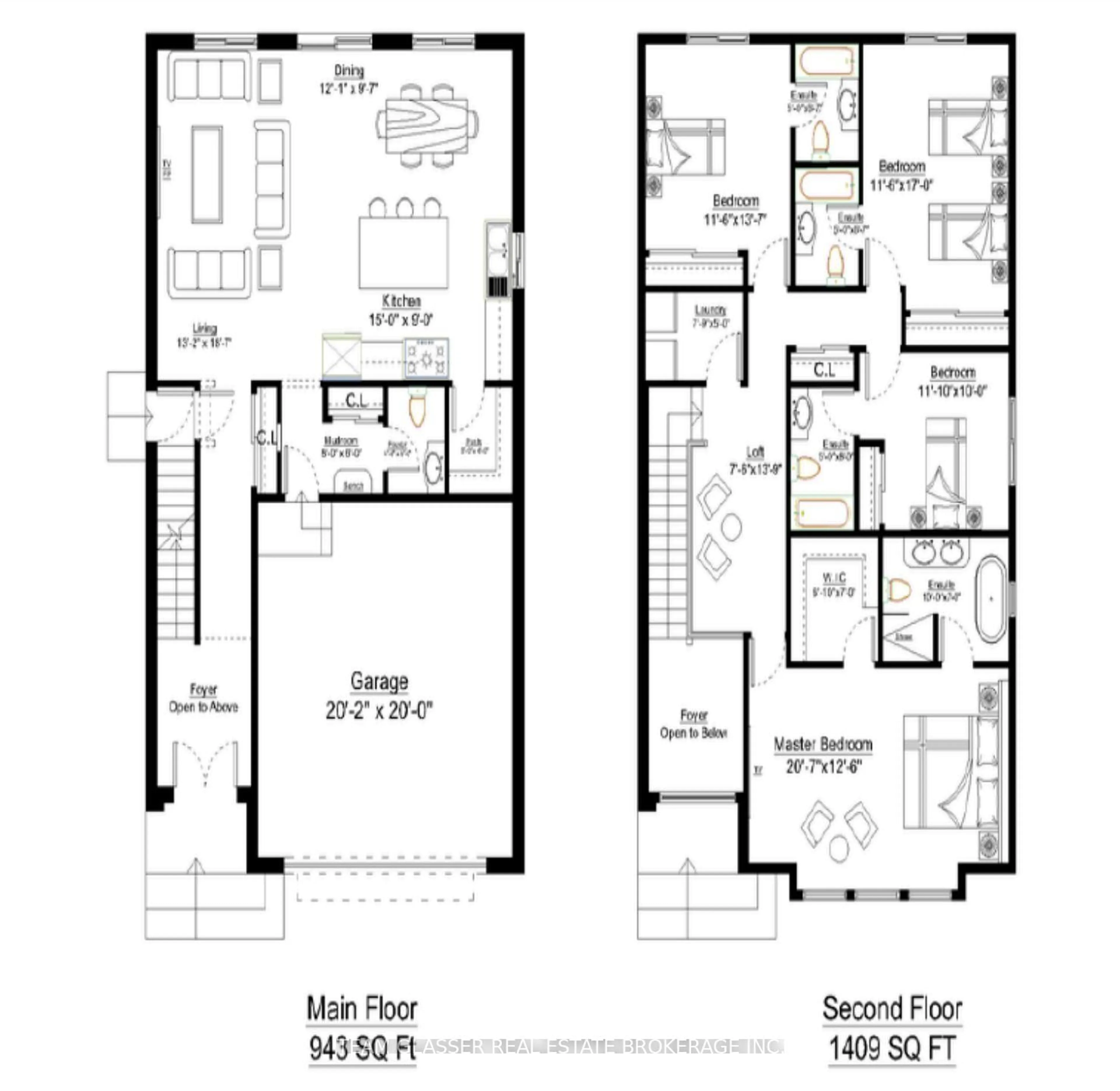 Floor plan for 4214 Green Bend, London South Ontario N6P 1P8