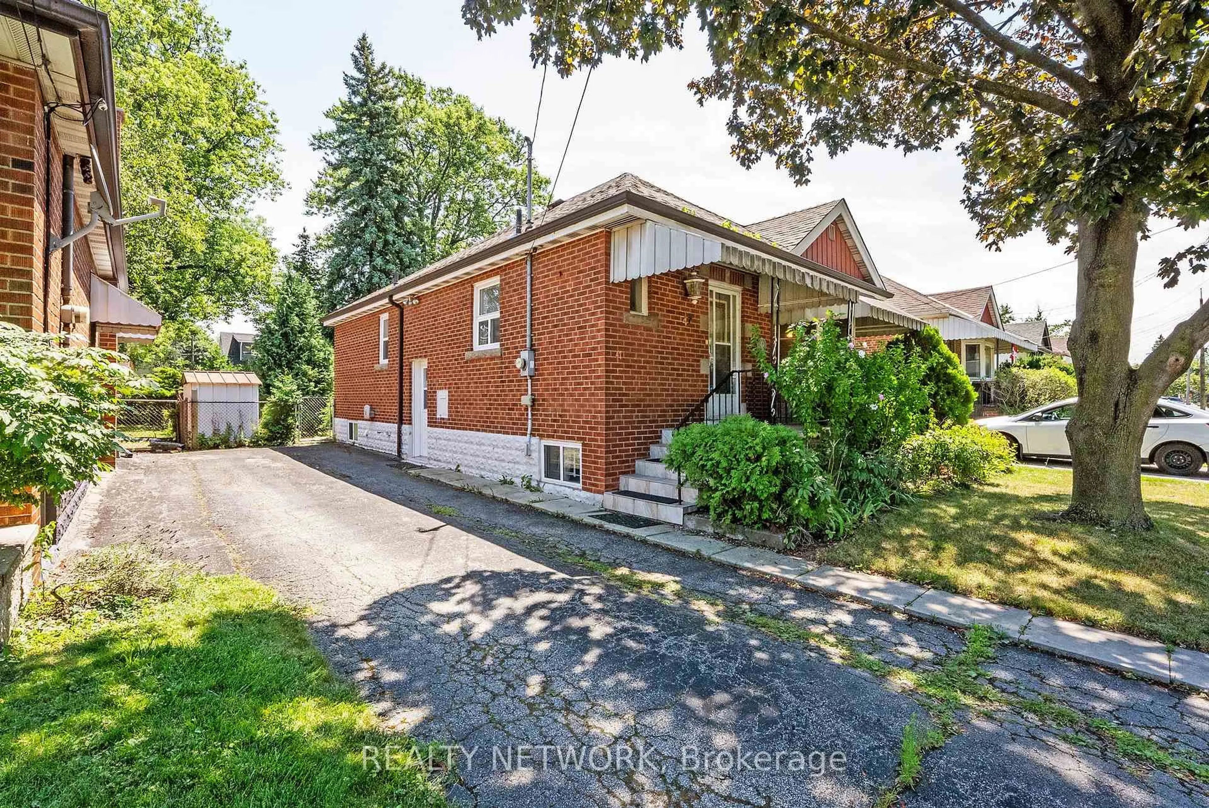 Home with brick exterior material, street for 47 West 3rd St, Hamilton Ontario L9C 3K1