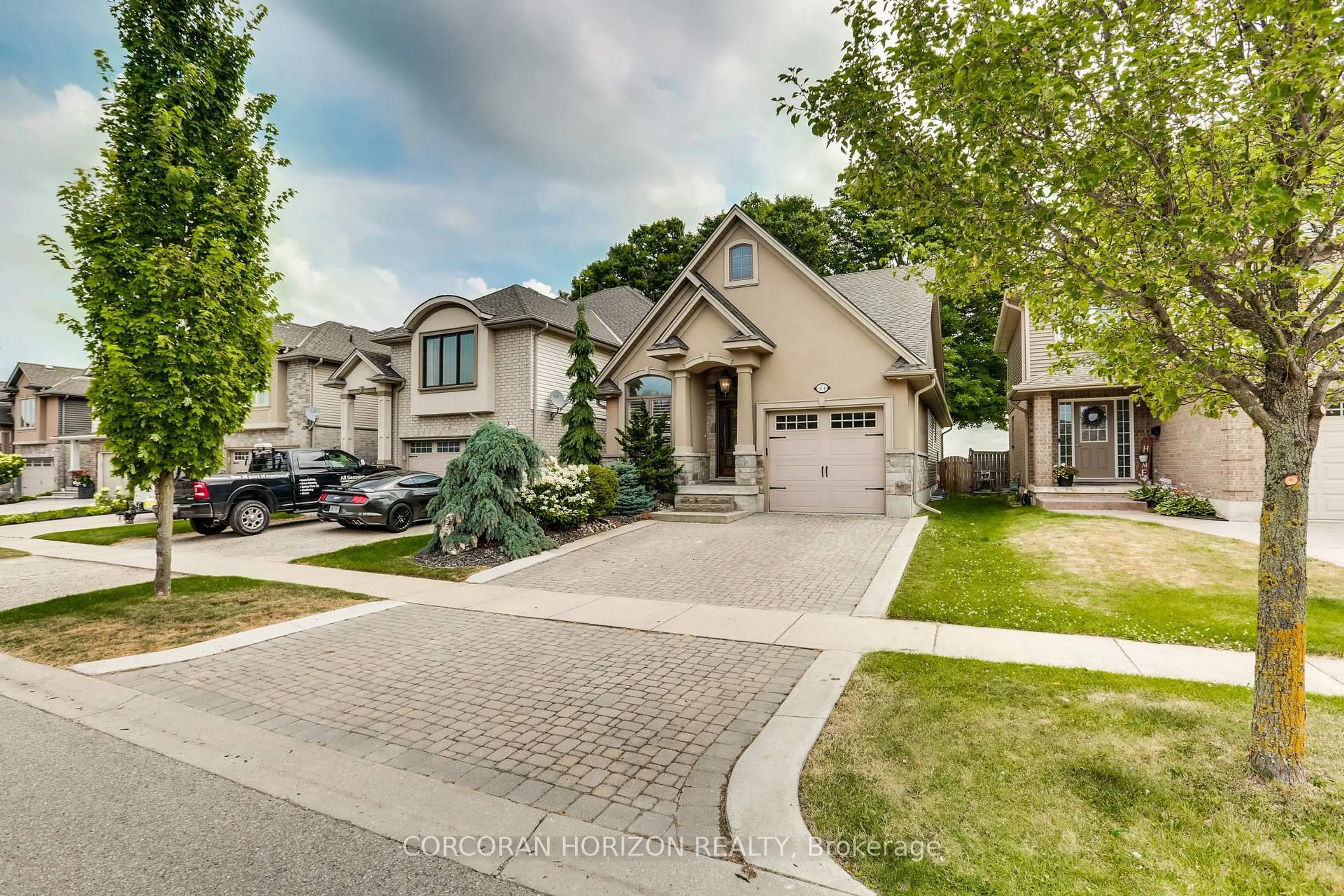 Home with brick exterior material, street for 1016 Alberni Rd, Woodstock Ontario N4T 0C3