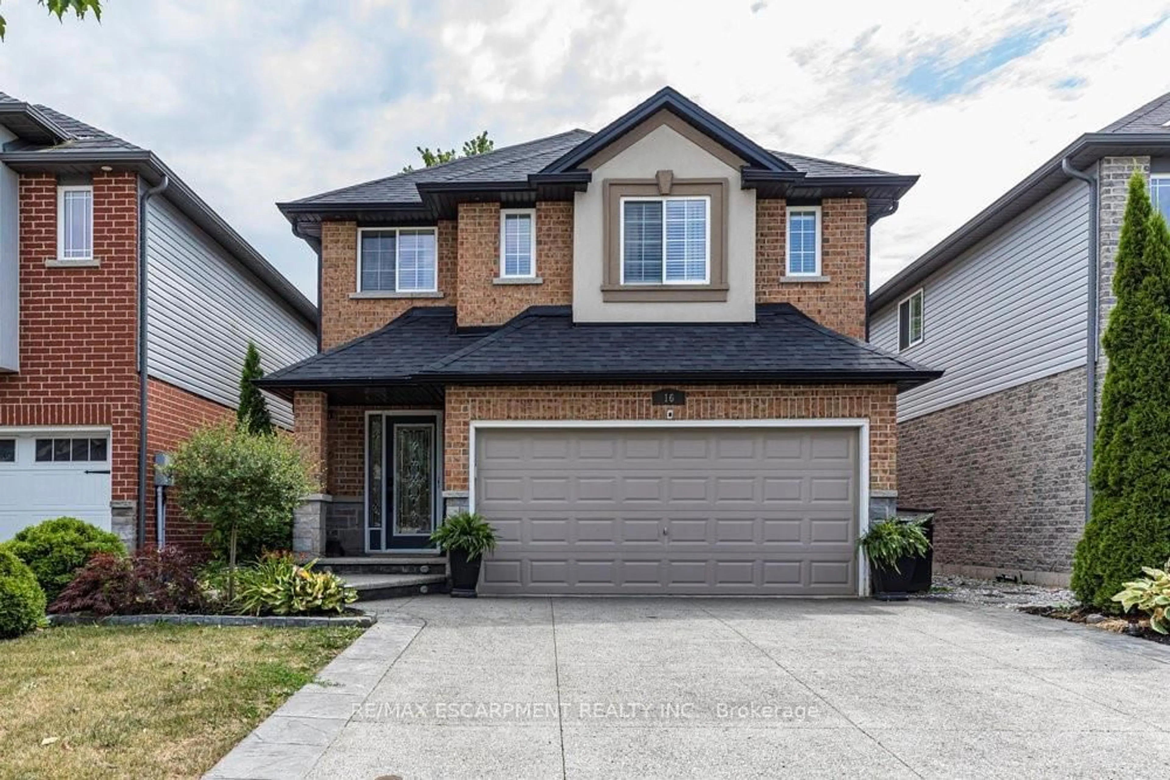 Home with brick exterior material, street for 16 Avatar Pl, Hamilton Ontario L0R 1W0