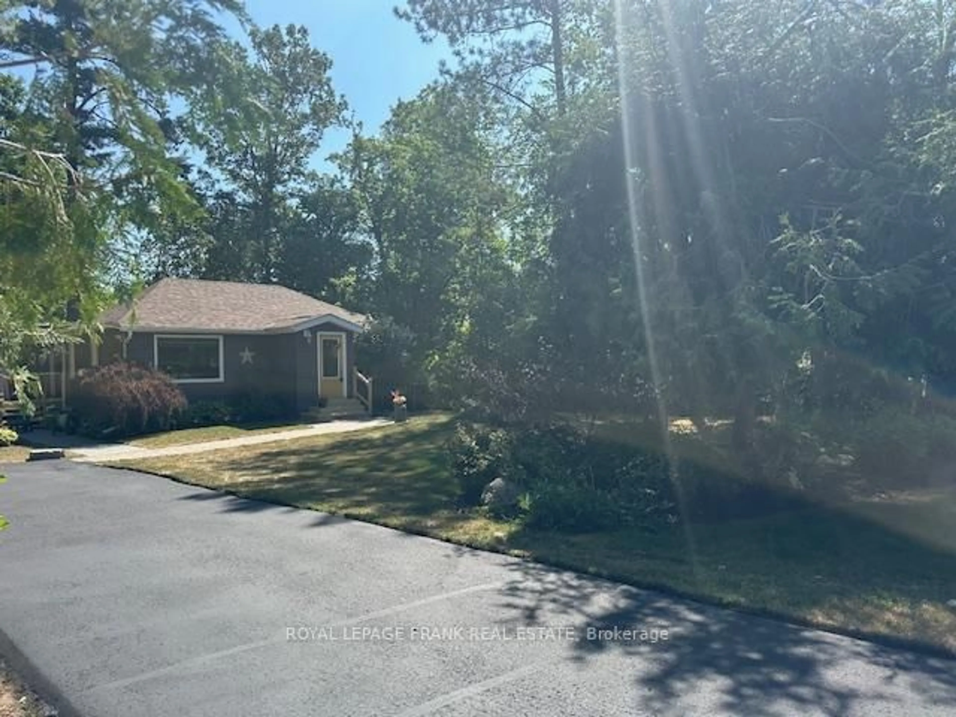 A pic from outside/outdoor area/front of a property/back of a property/a pic from drone, forest/trees view for 29 Stinsons Bay Rd, Kawartha Lakes Ontario K0M 1N0