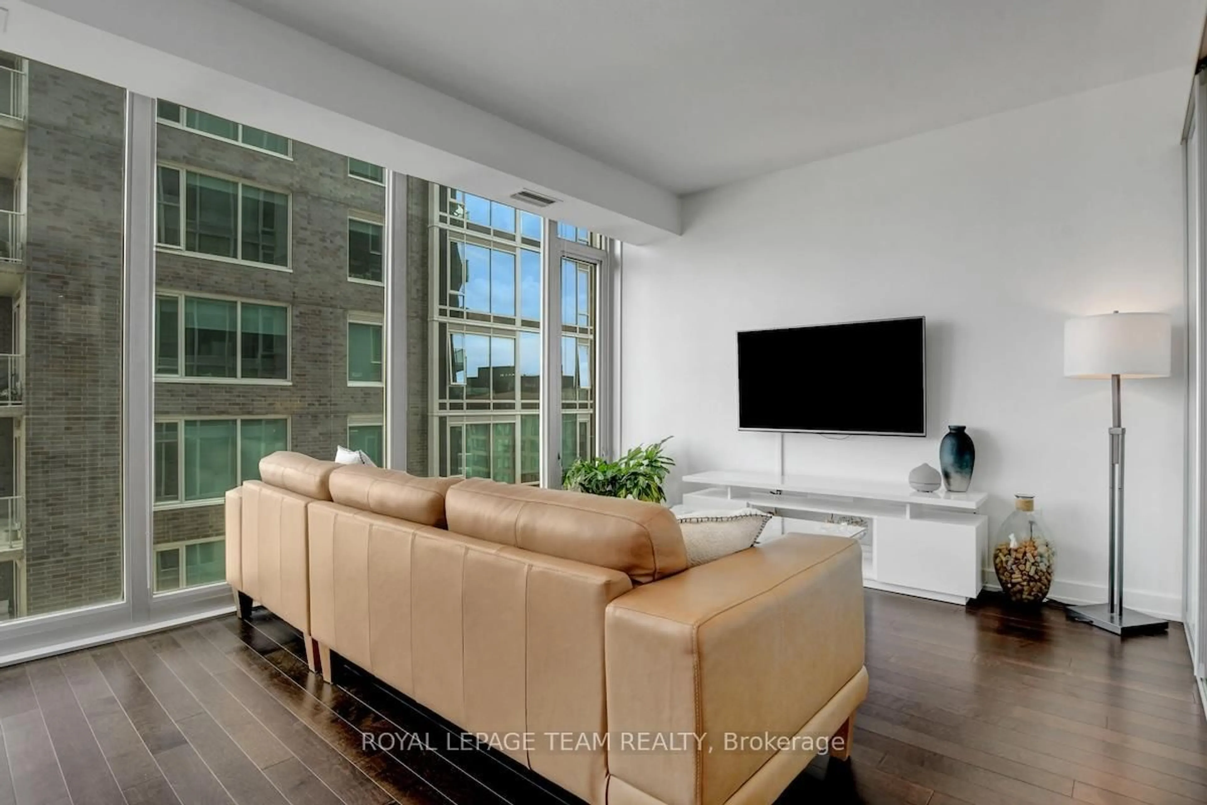 Living room with furniture, unknown for 111 Champagne Ave #1410, Ottawa Ontario K1S 5V3