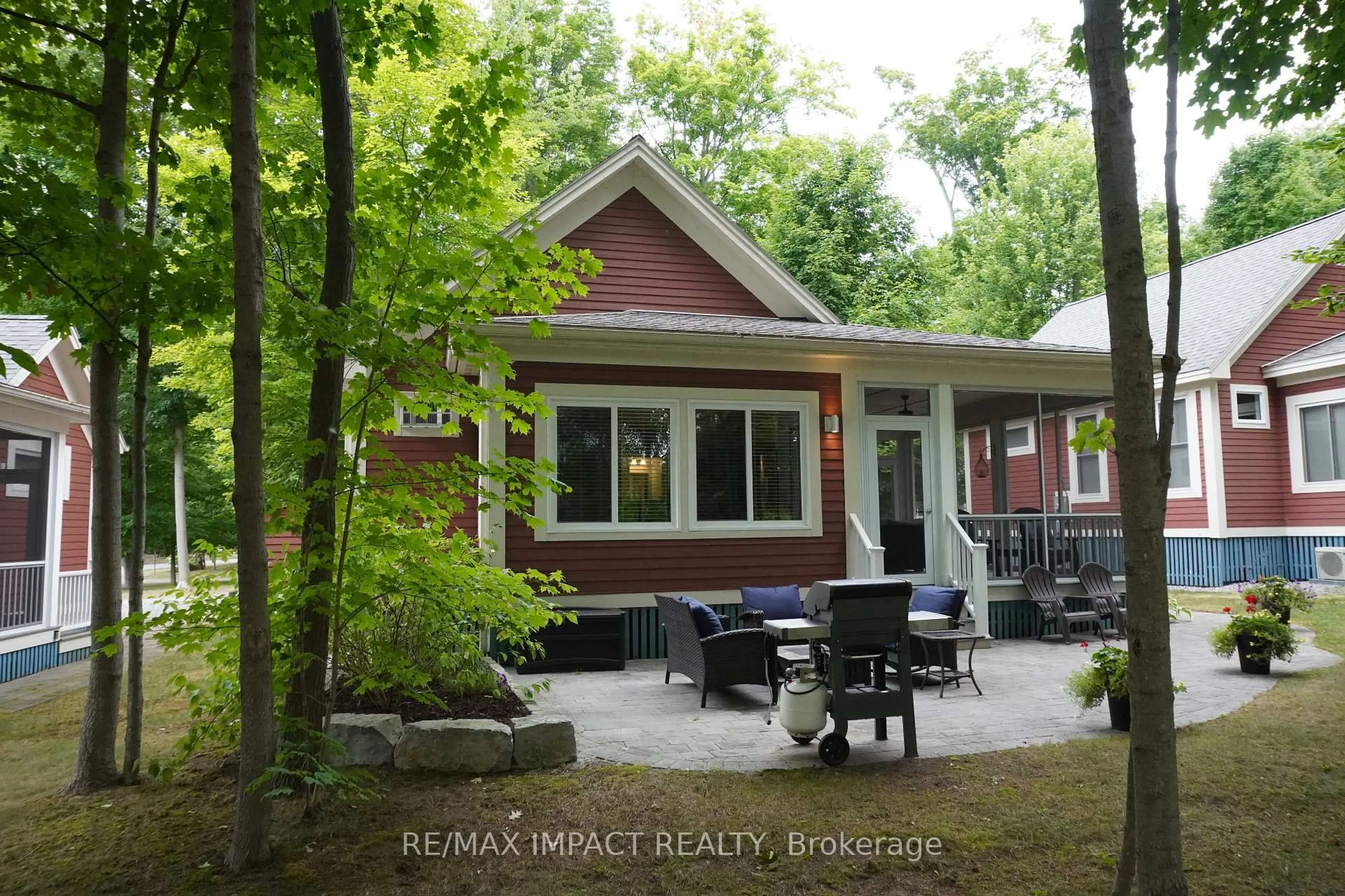 Patio, street for 8 Pine Forest Lane, Prince Edward County Ontario K0K 1P0
