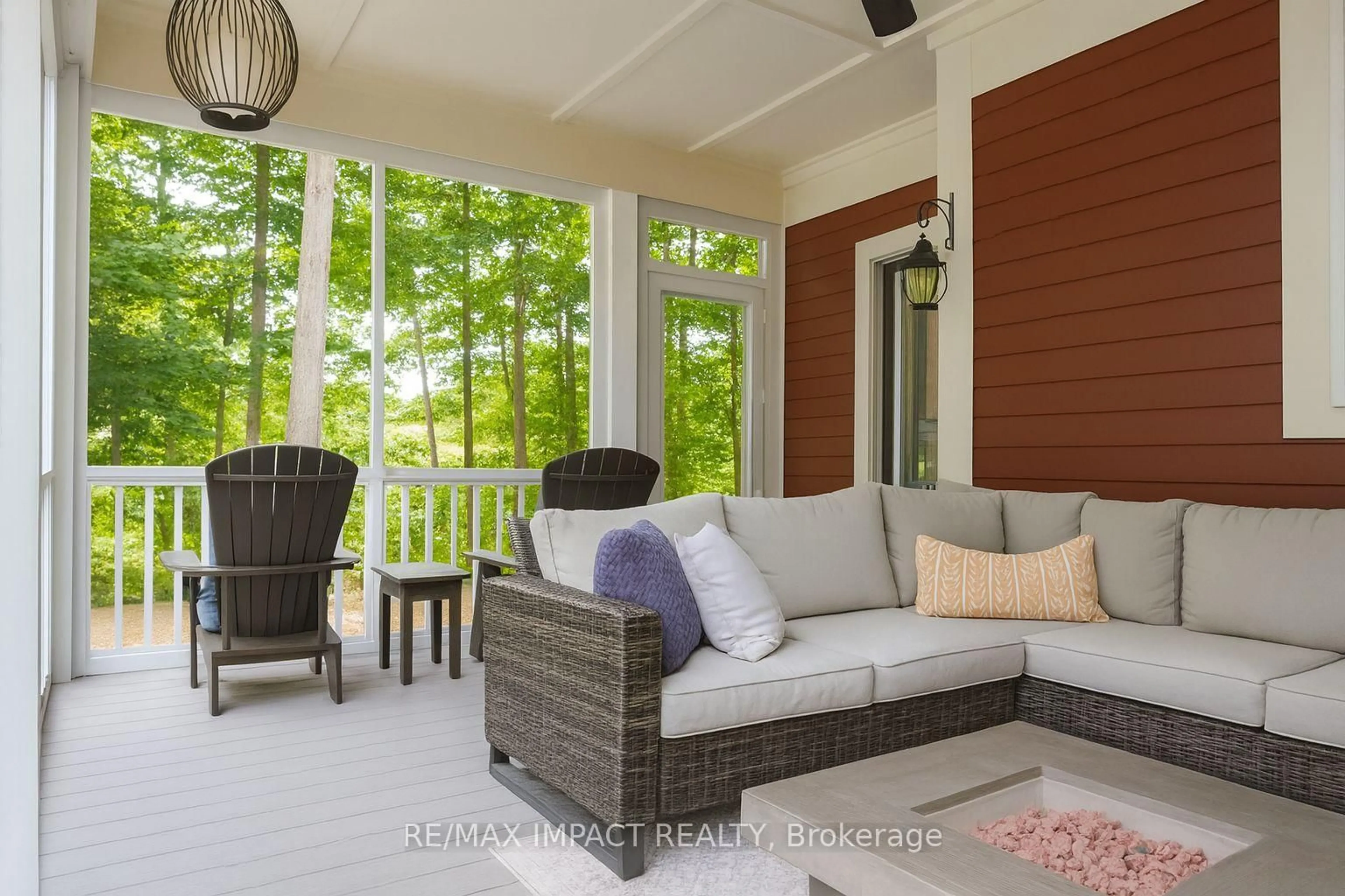 Patio, water/lake/river/ocean view for 8 Pine Forest Lane, Prince Edward County Ontario K0K 1P0