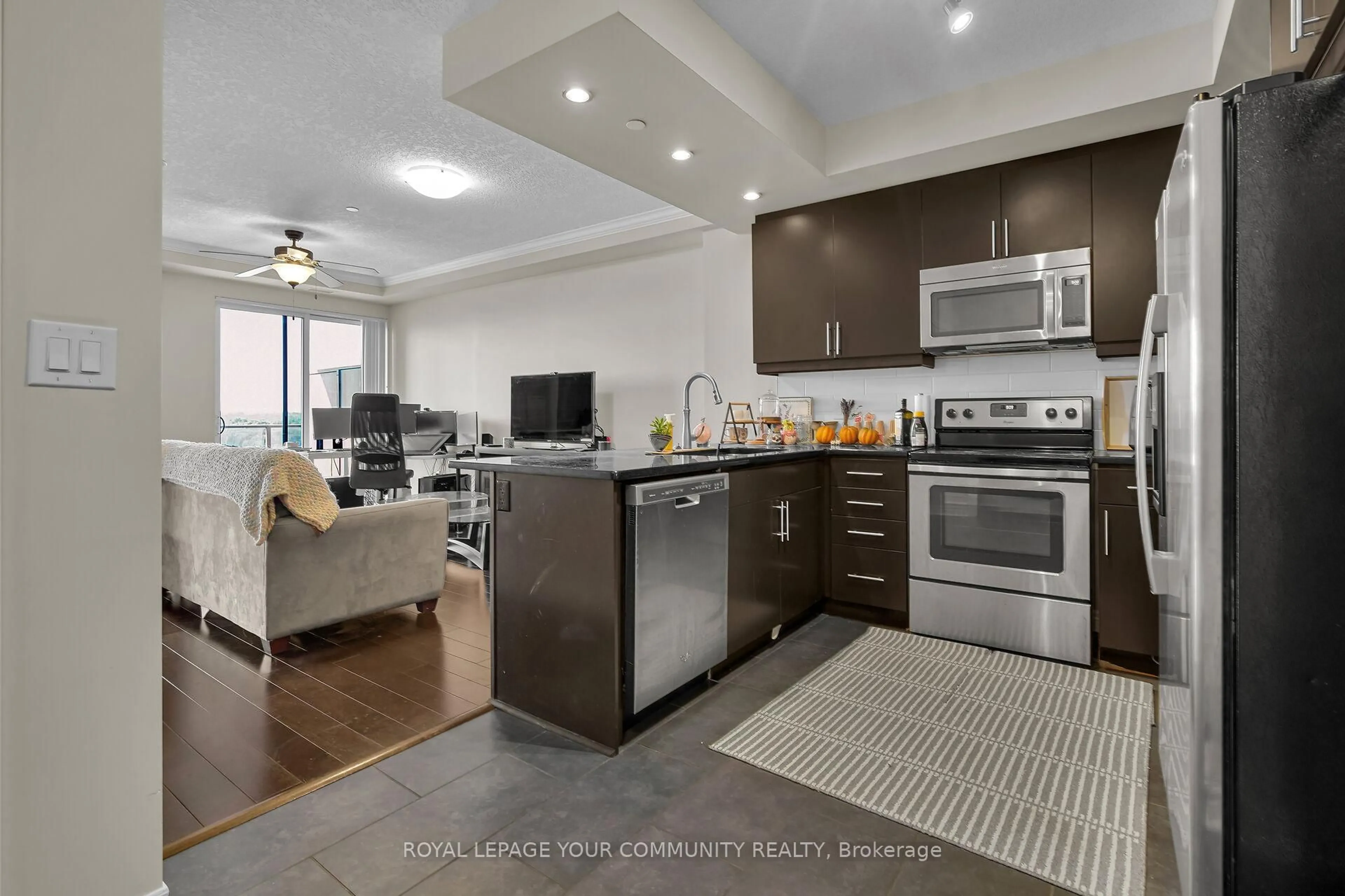 Open concept kitchen, unknown for 330 Ridout St #1105, London East Ontario N6A 0A7
