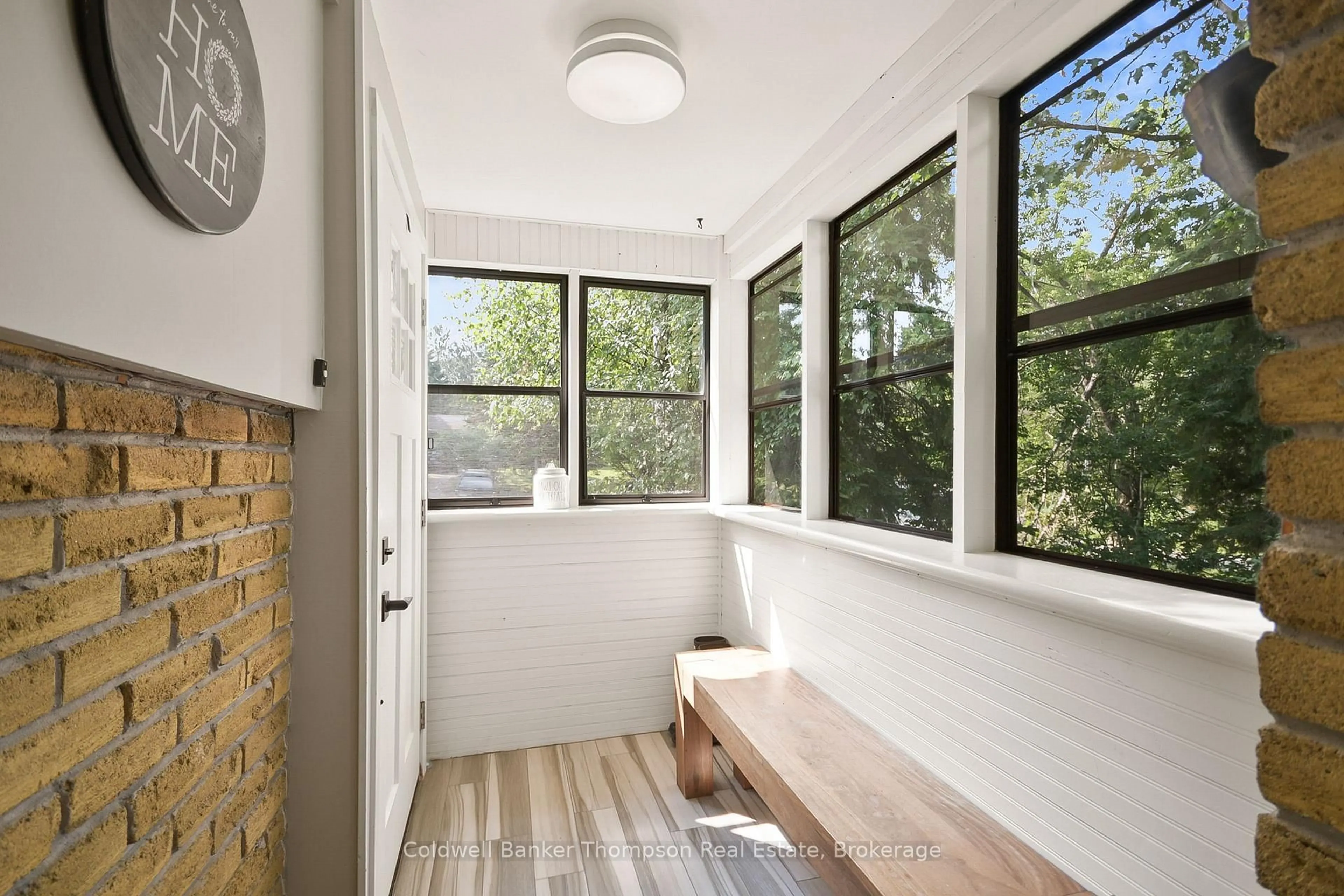Contemporary bathroom, ceramic/tile floor for 706 Phillips Cres, Huntsville Ontario P1H 1B4