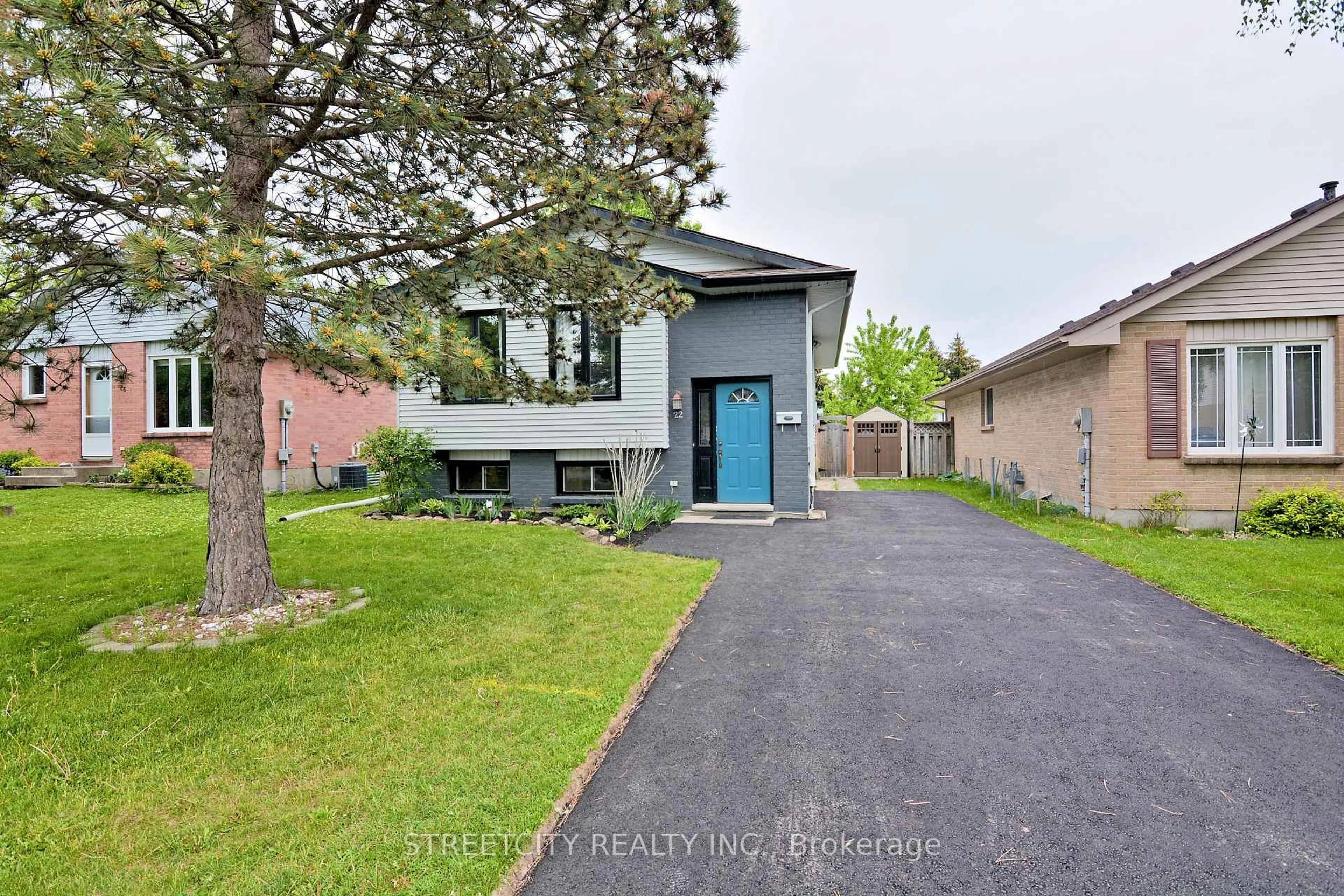 Home with brick exterior material, street for 22 Erica Cres, London South Ontario N6E 3P4