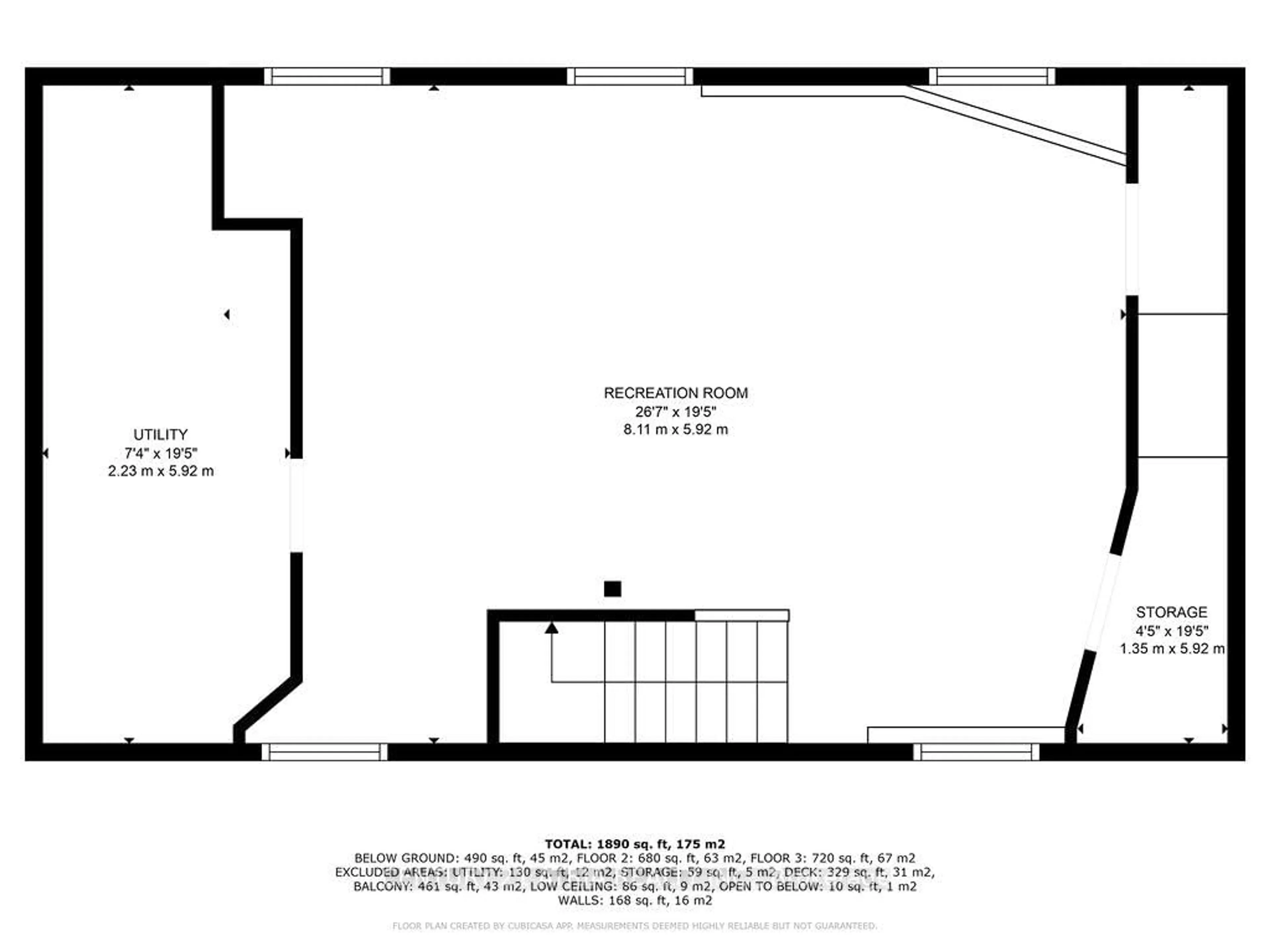 Floor plan for 2314 Armstrong Lane, Selwyn Ontario K0L 2H0