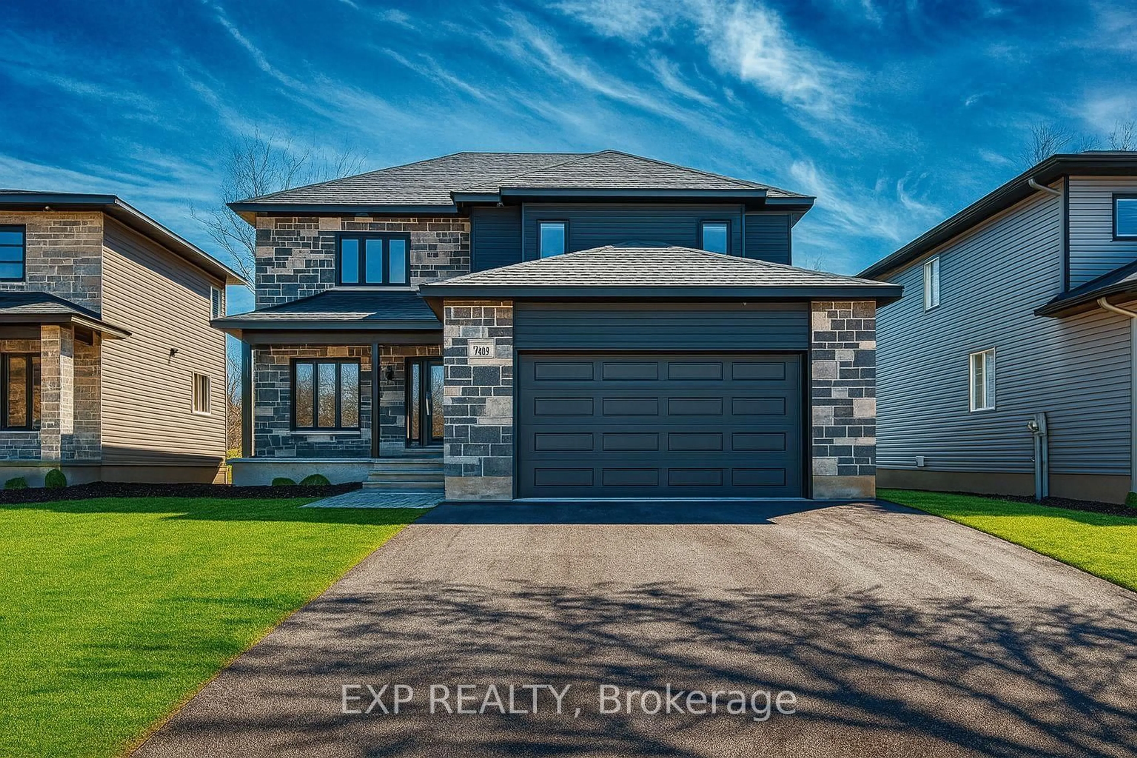 Home with brick exterior material, street for 63 Chateauguay St, Russell Ontario K0A 1W0