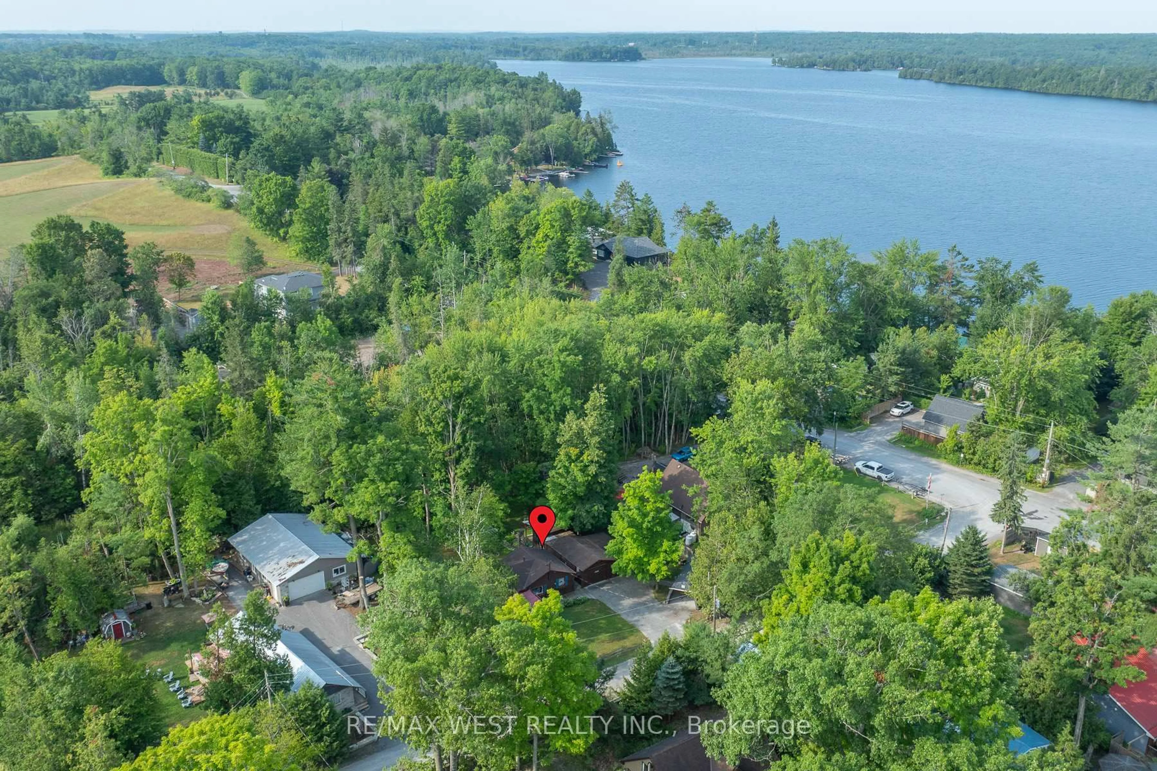 A pic from outside/outdoor area/front of a property/back of a property/a pic from drone, water/lake/river/ocean view for 11 Fire Route 33, Havelock-Belmont-Methuen Ontario K0L 1Z0