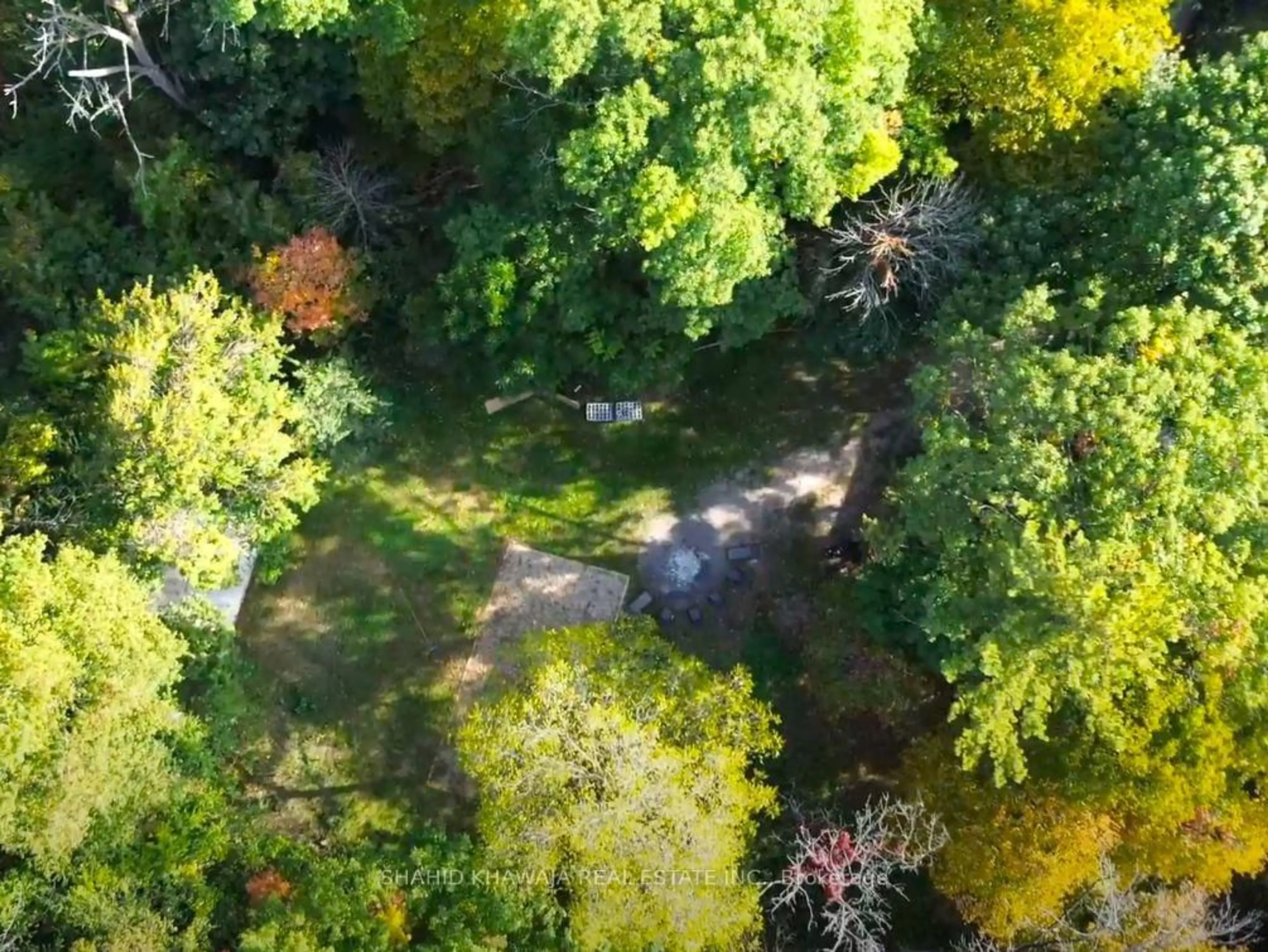 A pic from outside/outdoor area/front of a property/back of a property/a pic from drone, forest/trees view for 716 Artaban Rd, Hamilton Ontario L9H 5E3