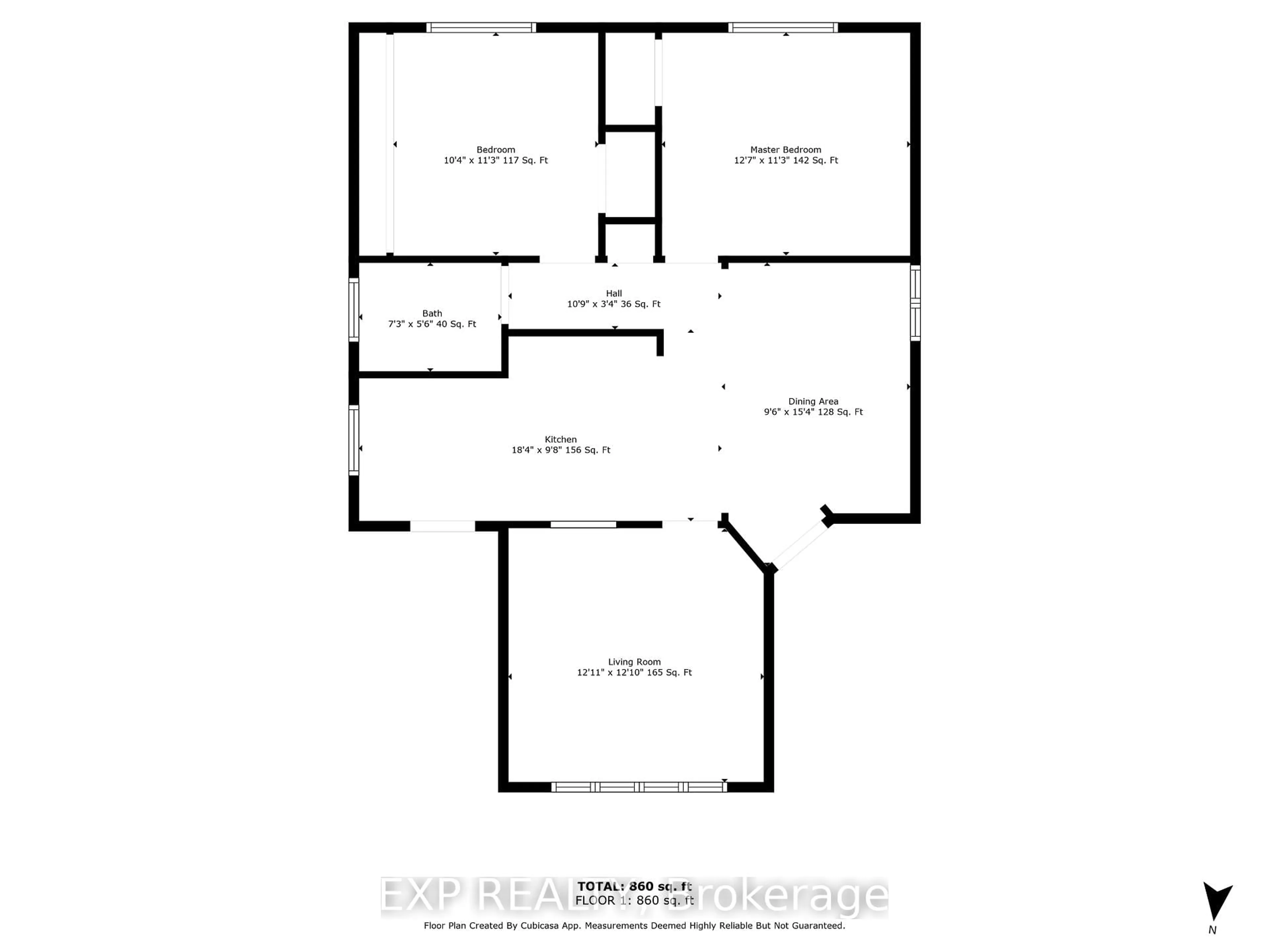 Floor plan for 330 Donald St, Ottawa Ontario K1K 1M5