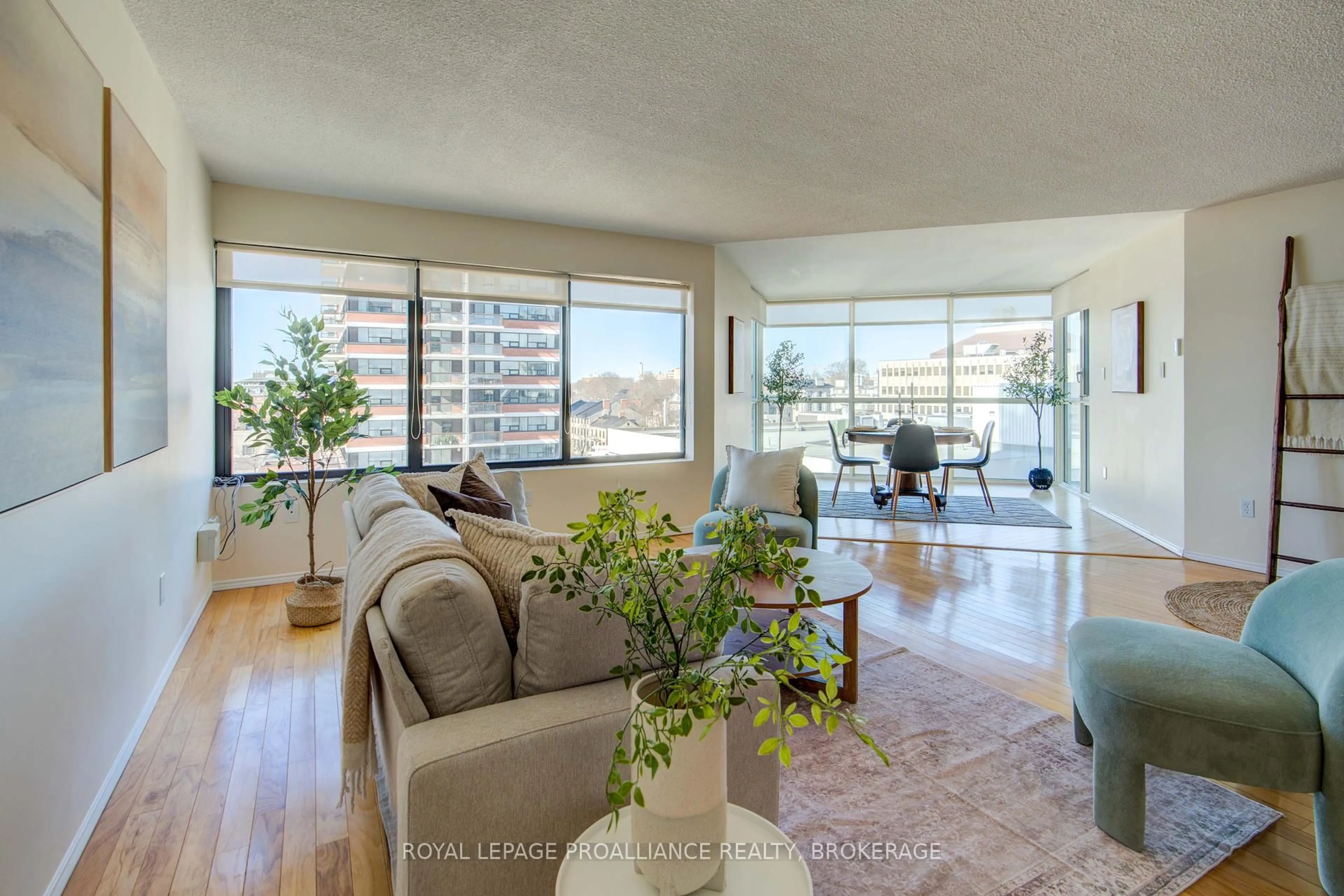 Living room with furniture, unknown for 185 Ontario St #602, Kingston Ontario K7L 2Y7