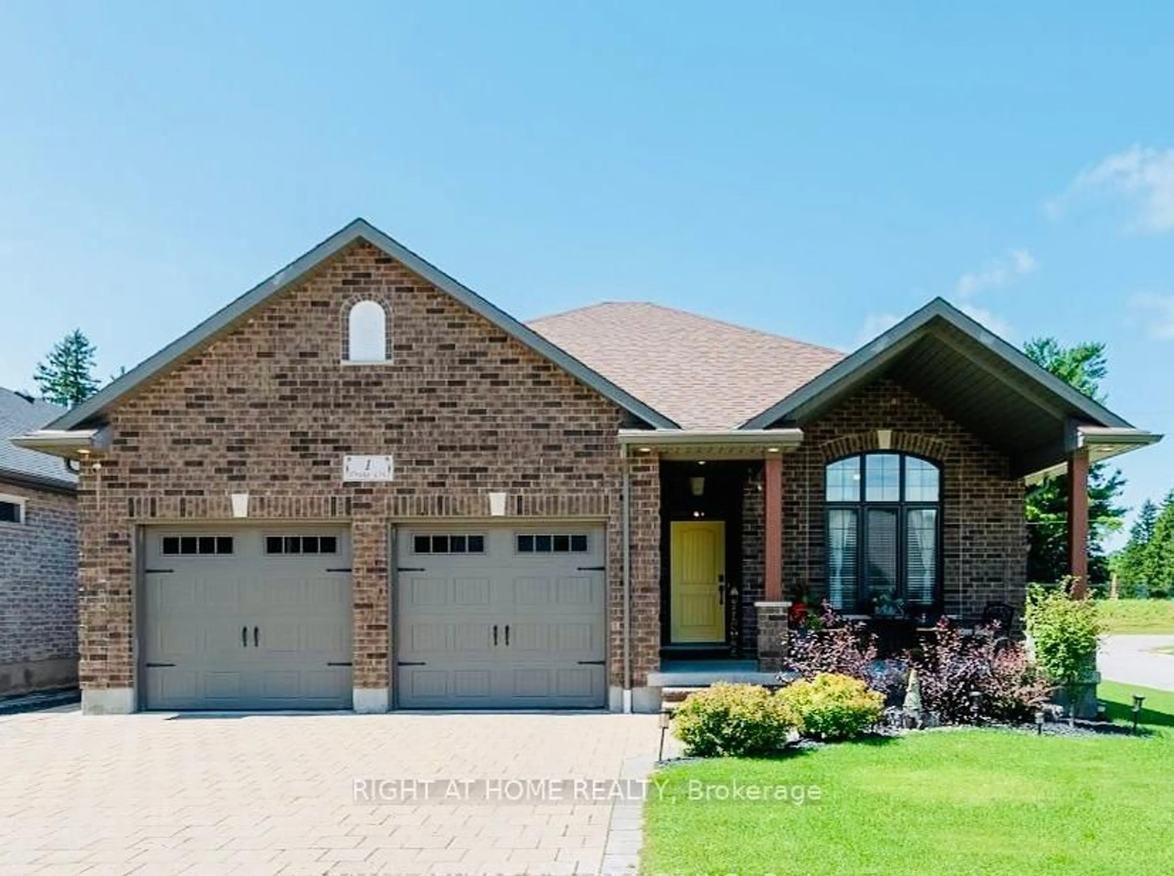 Home with brick exterior material, street for 1 Drake Crt, Strathroy-Caradoc Ontario N7G 0E1