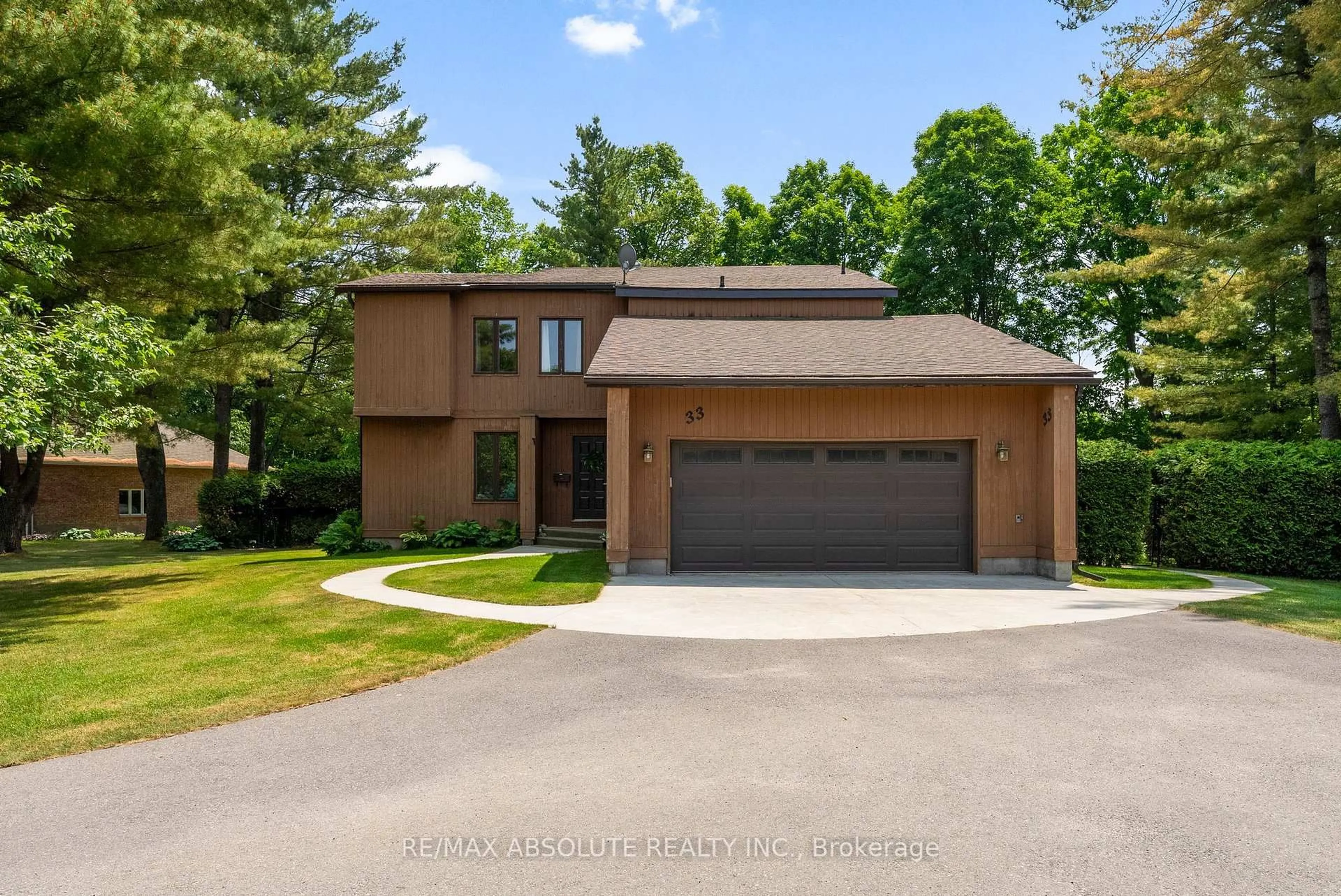 Home with brick exterior material, street for 33 Old Orchard Lane, Arnprior Ontario K7S 3T3