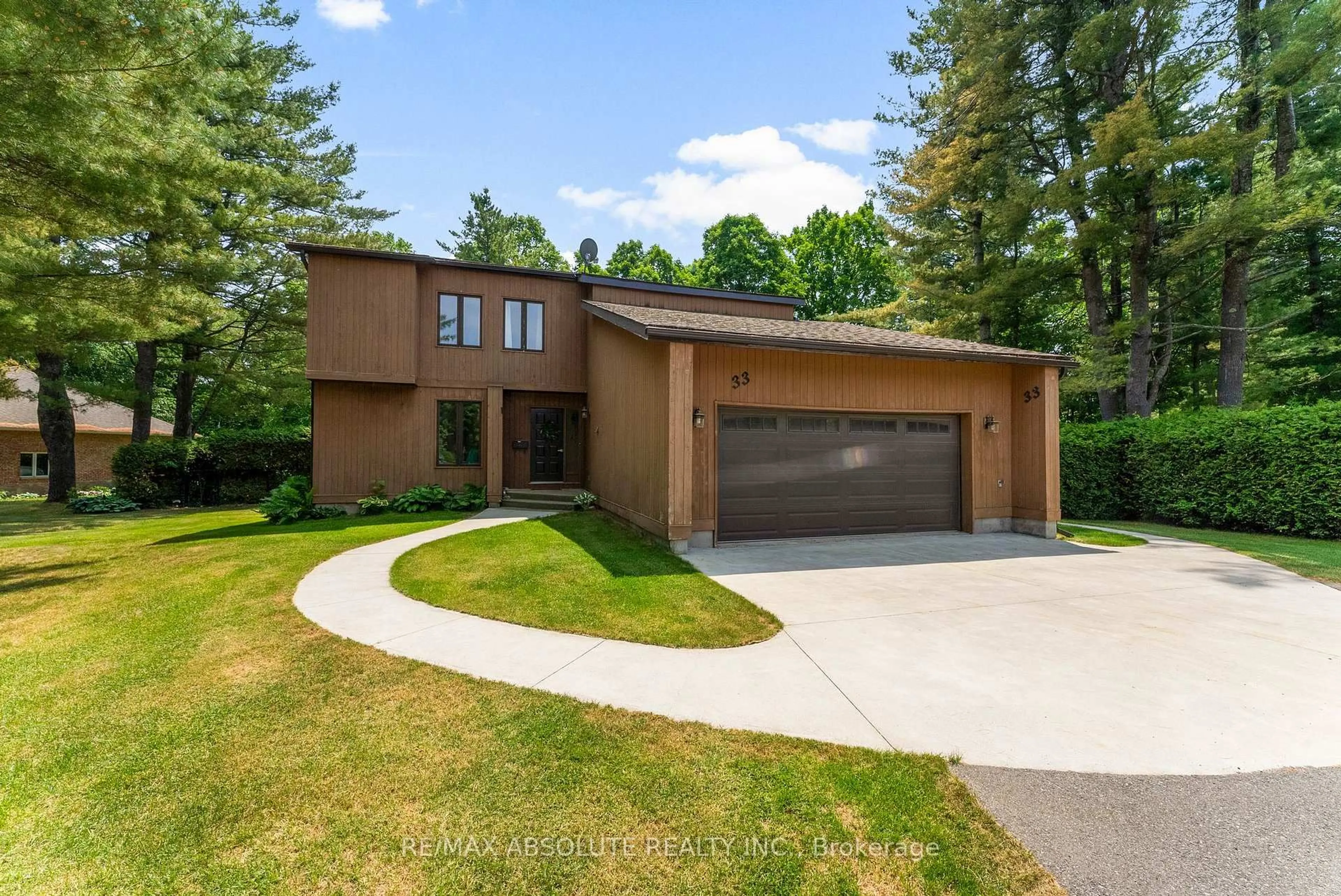 Home with brick exterior material, street for 33 Old Orchard Lane, Arnprior Ontario K7S 3T3