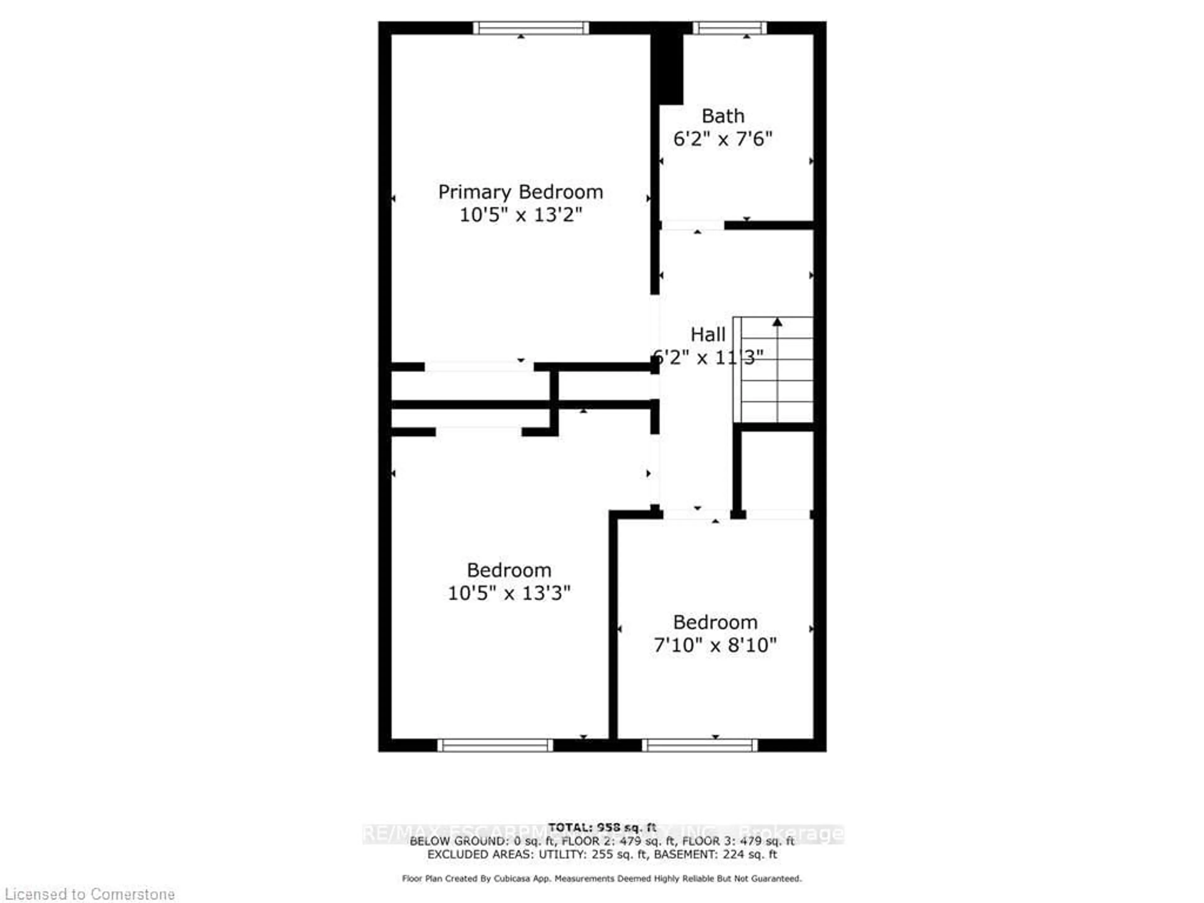 Floor plan for 2700 Barton St #2, Hamilton Ontario L8E 2J7