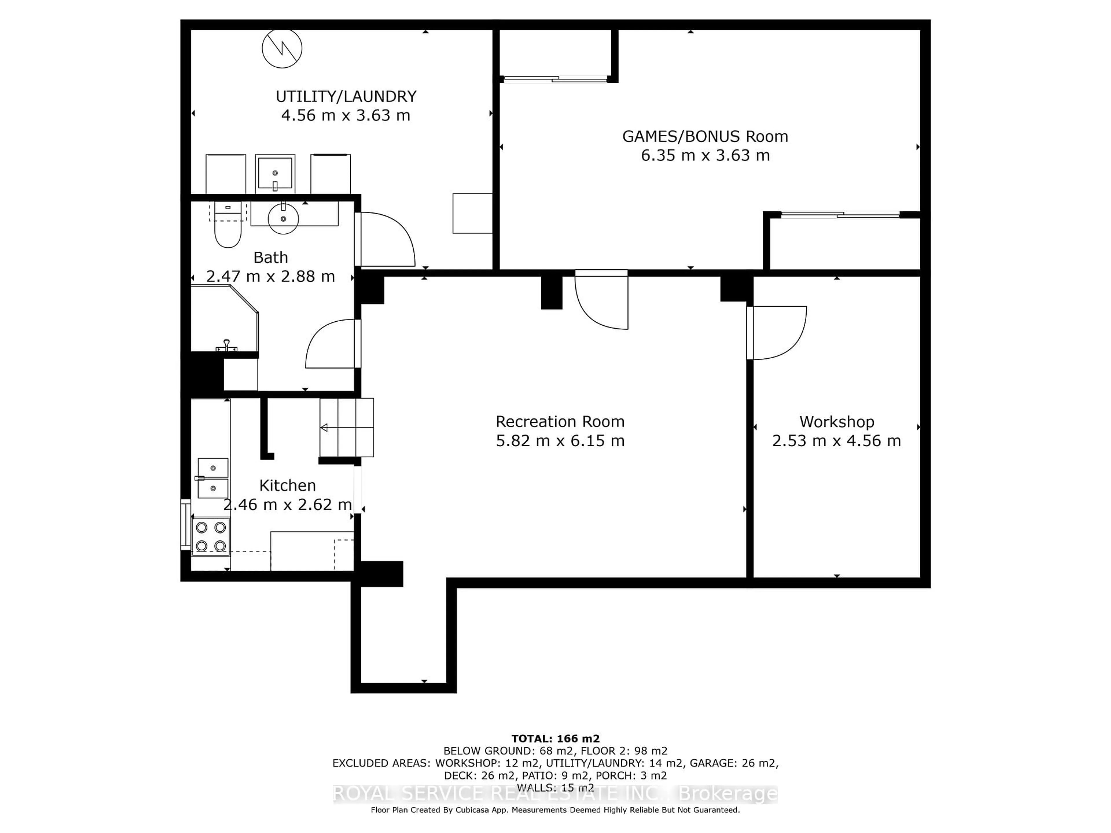 Floor plan for 24 Division St, Cramahe Ontario K0K 1S0