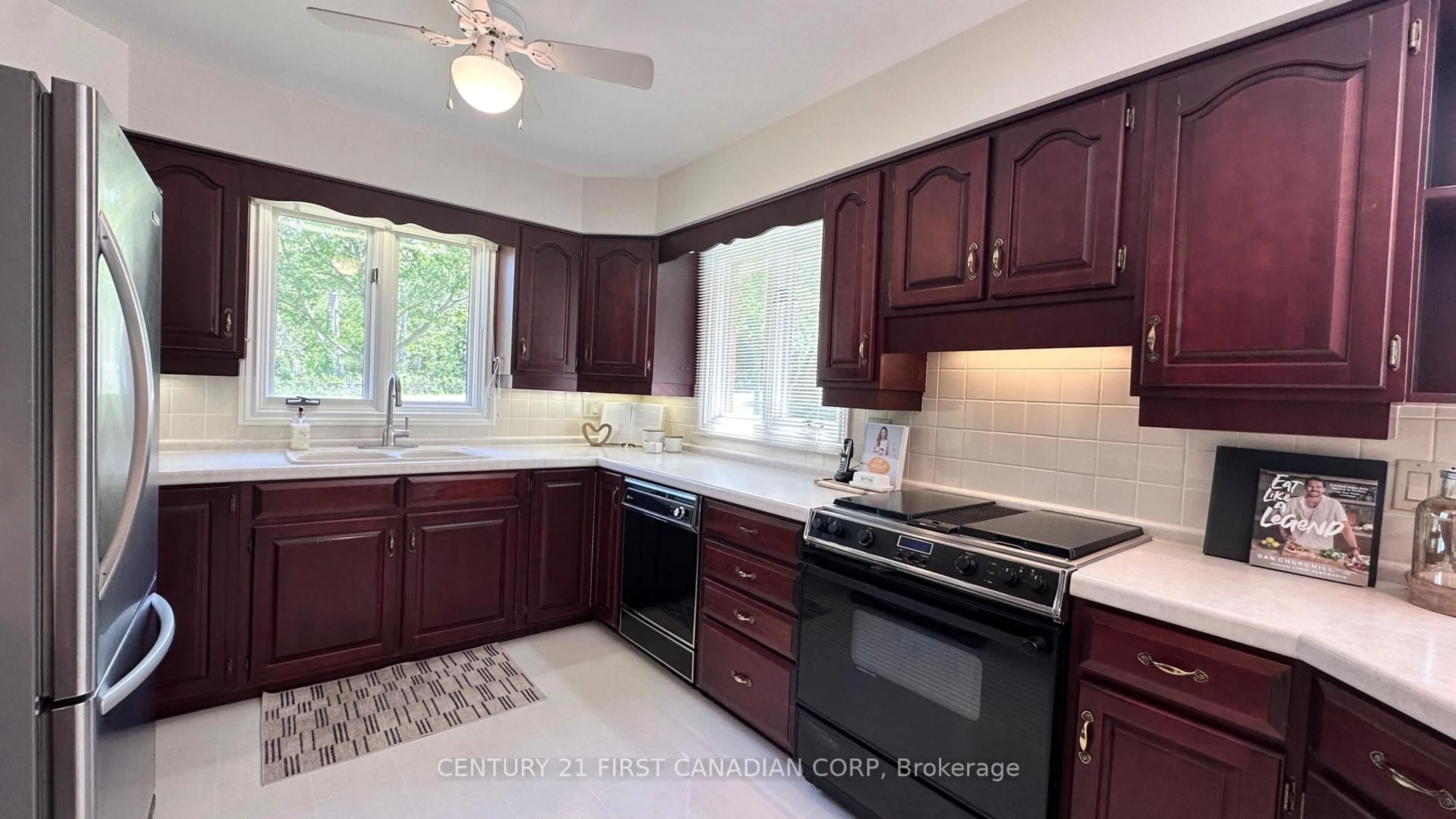 Standard kitchen, ceramic/tile floor for 212 Timber Dr, London South Ontario N6K 4B6