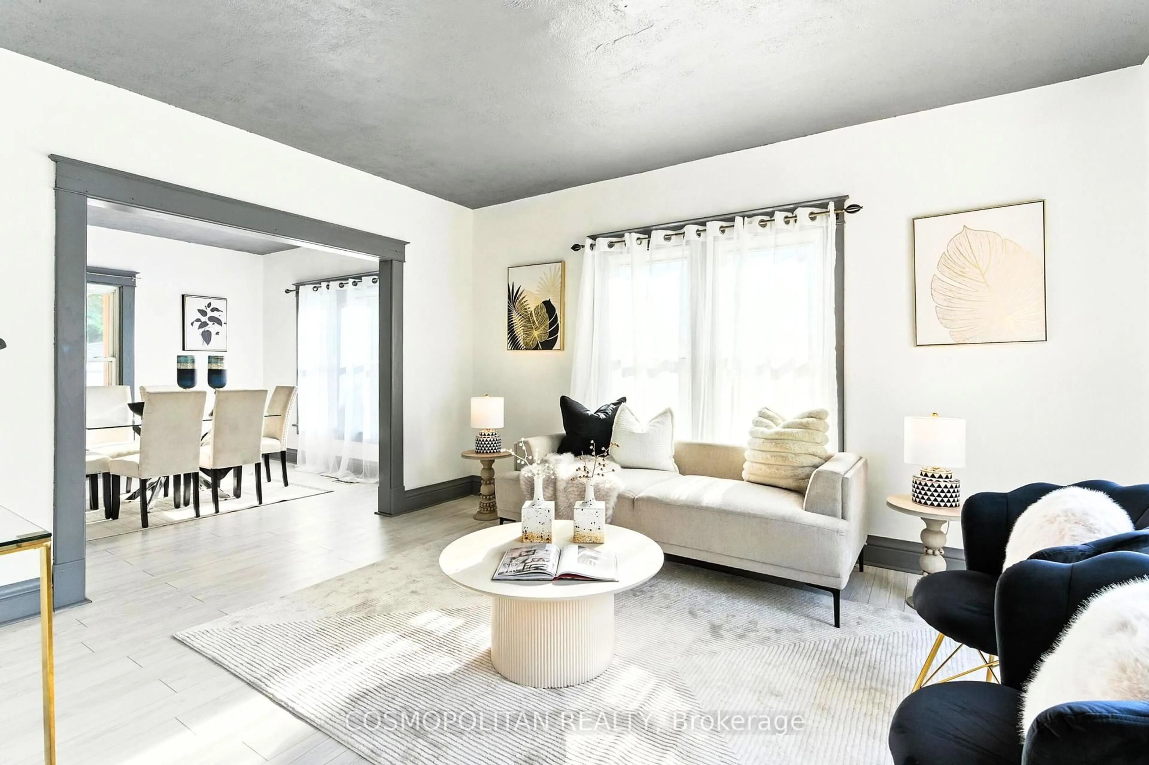 Living room with furniture, ceramic/tile floor for 5200 Mcrae St, Niagara Falls Ontario L2E 1P8