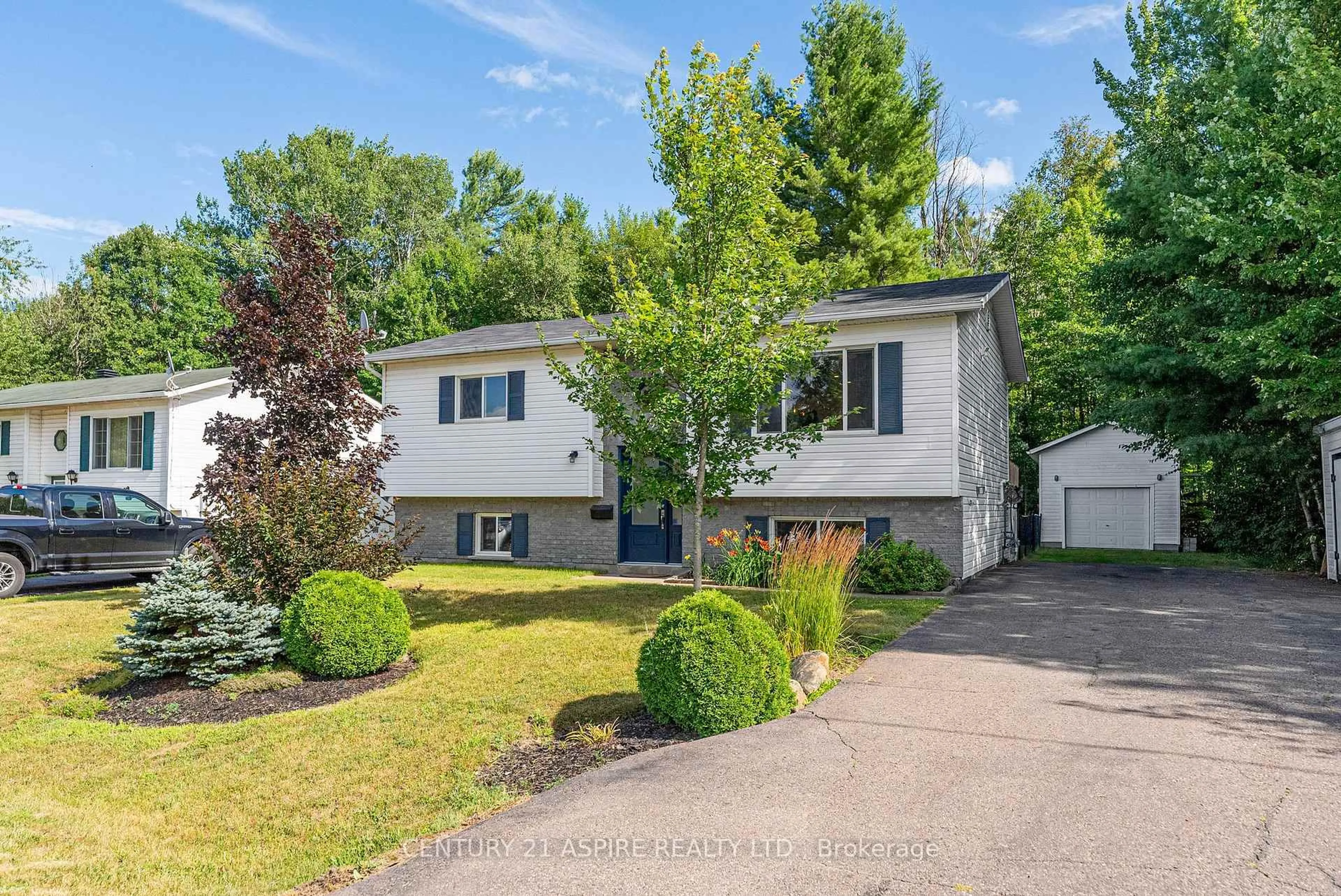 Home with vinyl exterior material, street for 10 Sammy Dr, Petawawa Ontario K8H 3P7
