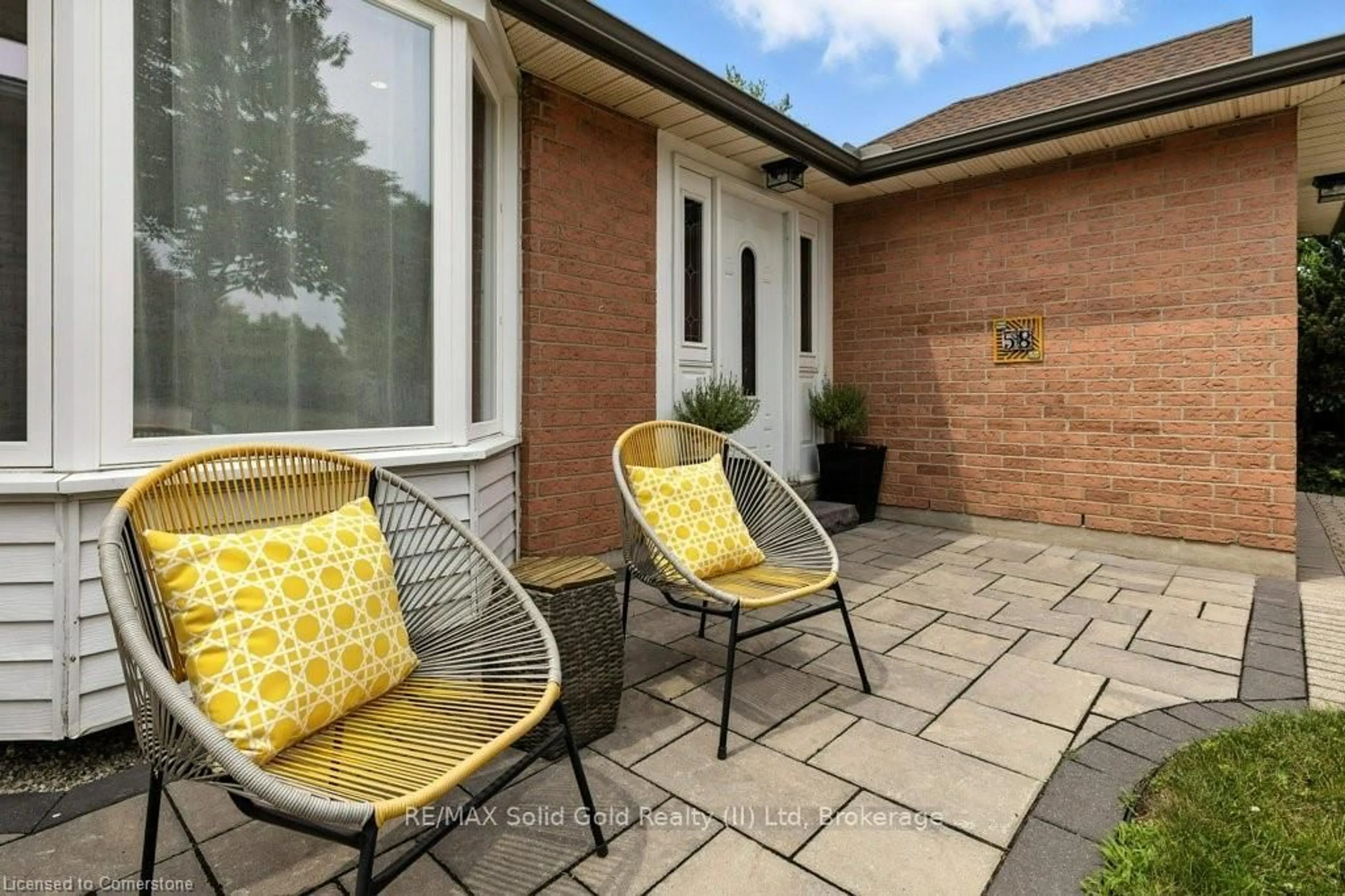 Patio, street for 58 Golden Meadow Cres, Kitchener Ontario N2N 2L9