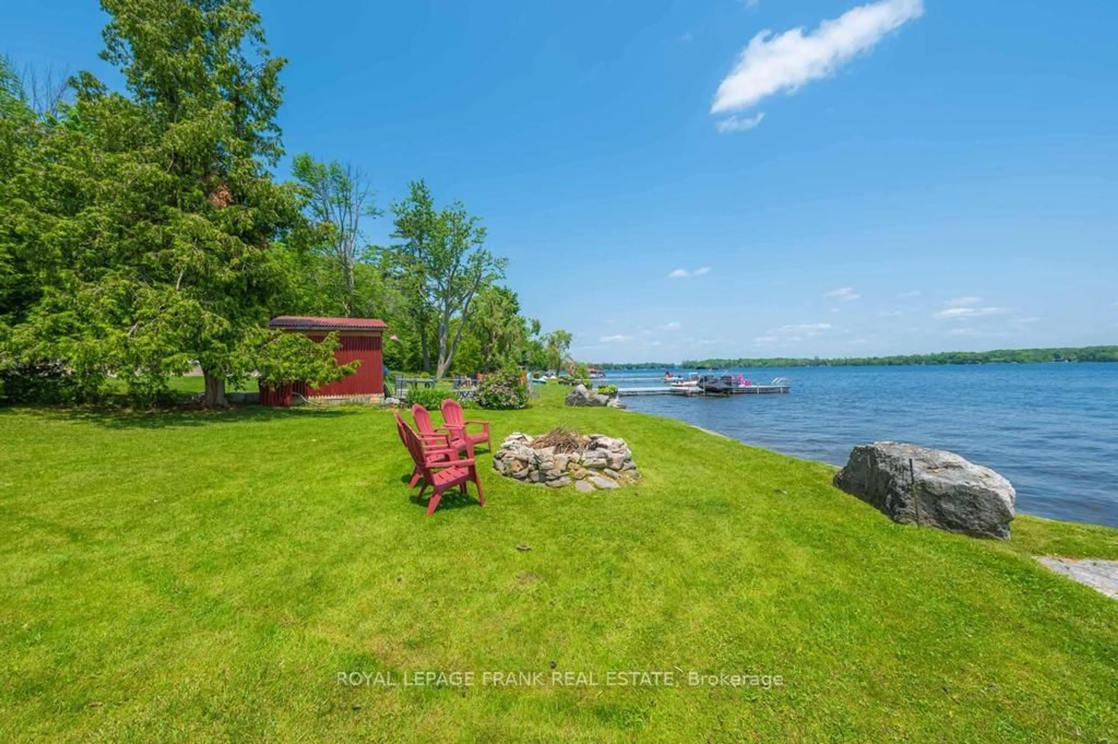 Patio, water/lake/river/ocean view for 113 Fire Route 37, Trent Lakes Ontario K0L 1J0